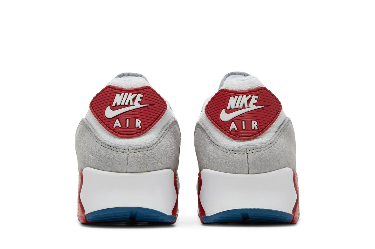Nike Air Max 90 'Athletic Club White Red Blue' DQ8235-001
