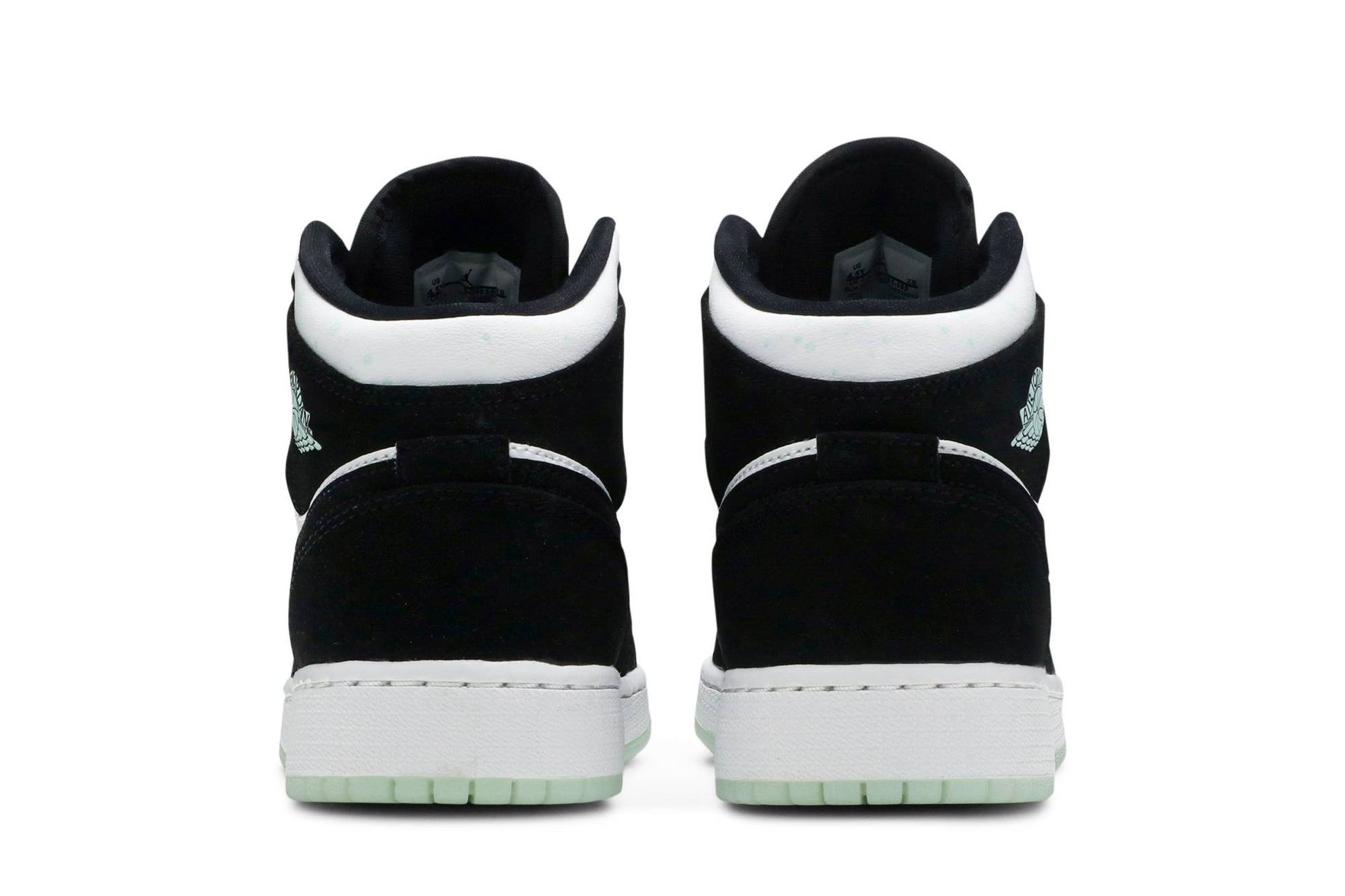( Grade School ) Air Jordan 1 Mid SE Glow In The Dark Panda BQ6931-103