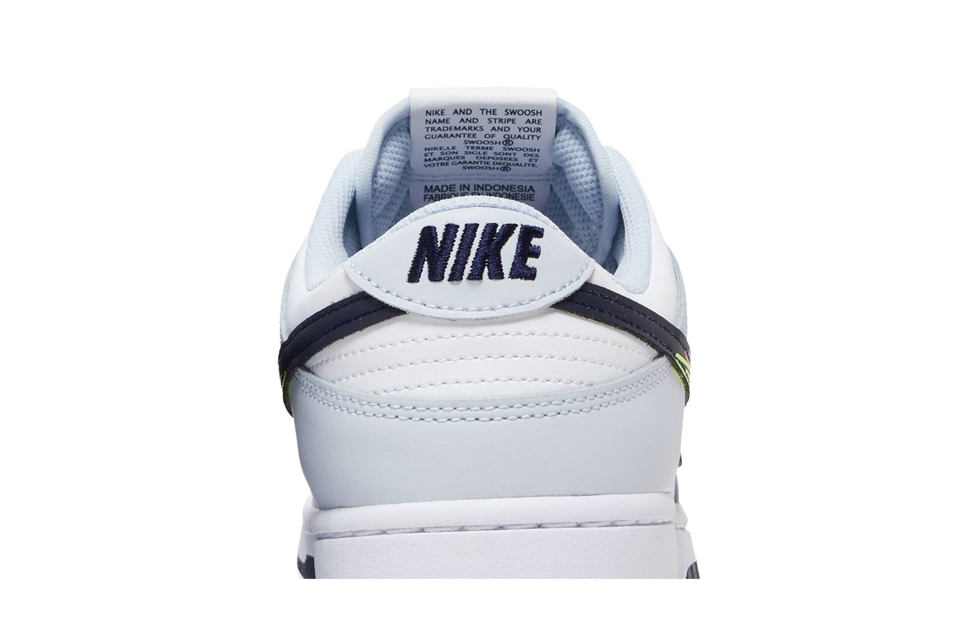 Nike Dunk Low 3D Swoosh White Grey Navy DV6482-100