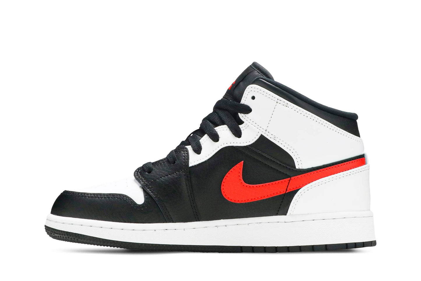 ( Grade School ) Air Jordan 1 Mid 'Chile Red' 554725-075