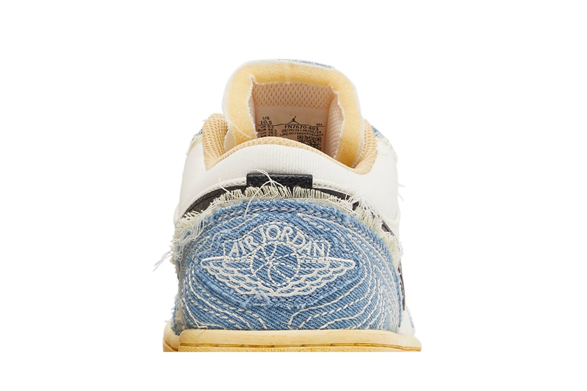 Air Jordan 1 Low 'Sashiko Denim' FN7670-493