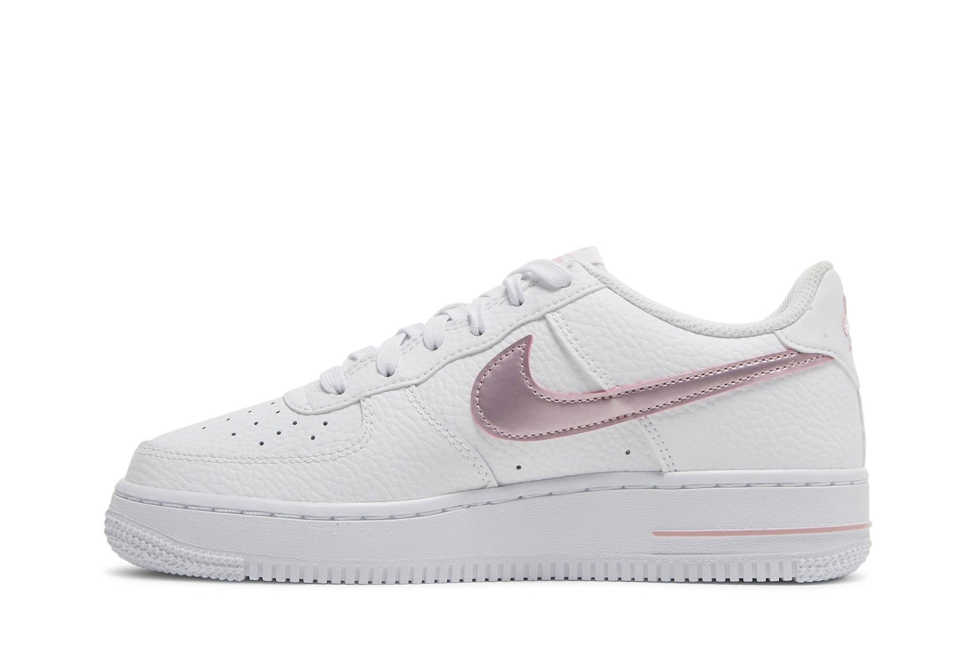 ( Grade School ) Nike Air Force 1 Low White Pink Glaze CT3839-104
