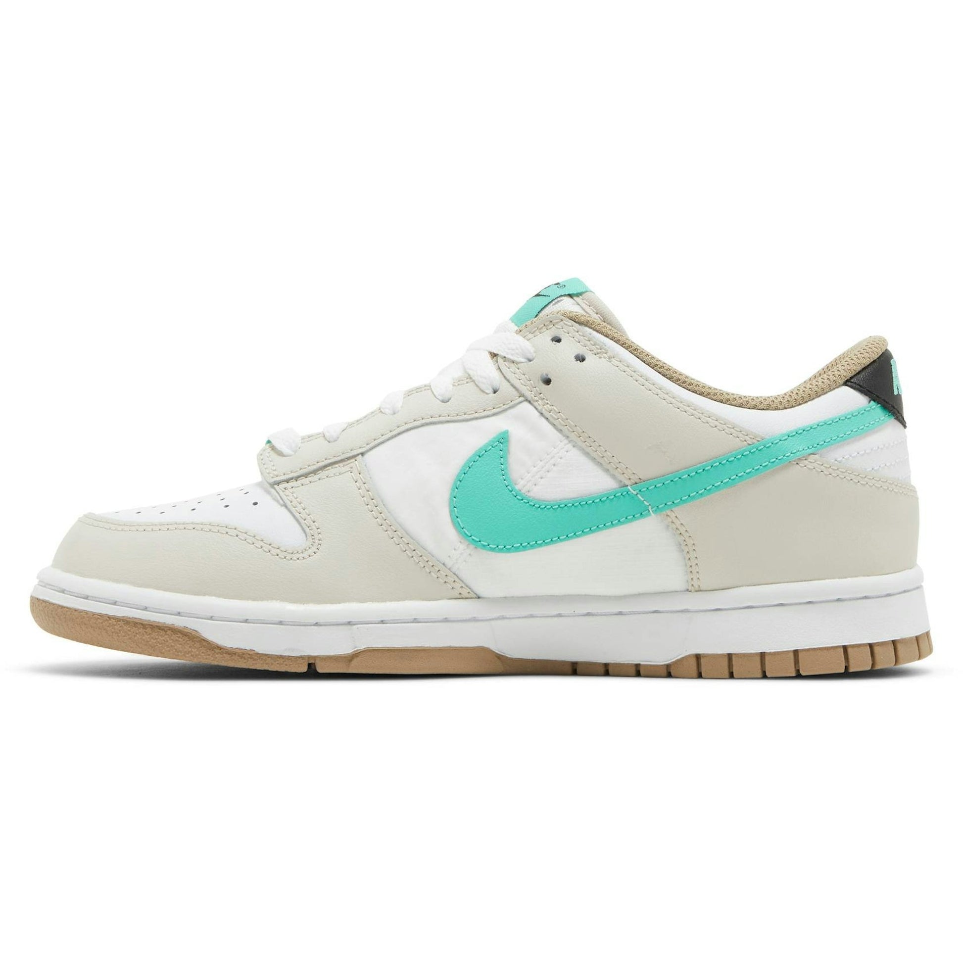 ( Grade School ) Nike Dunk Low 'Split Seam White Tan Mint' DX6063-131
