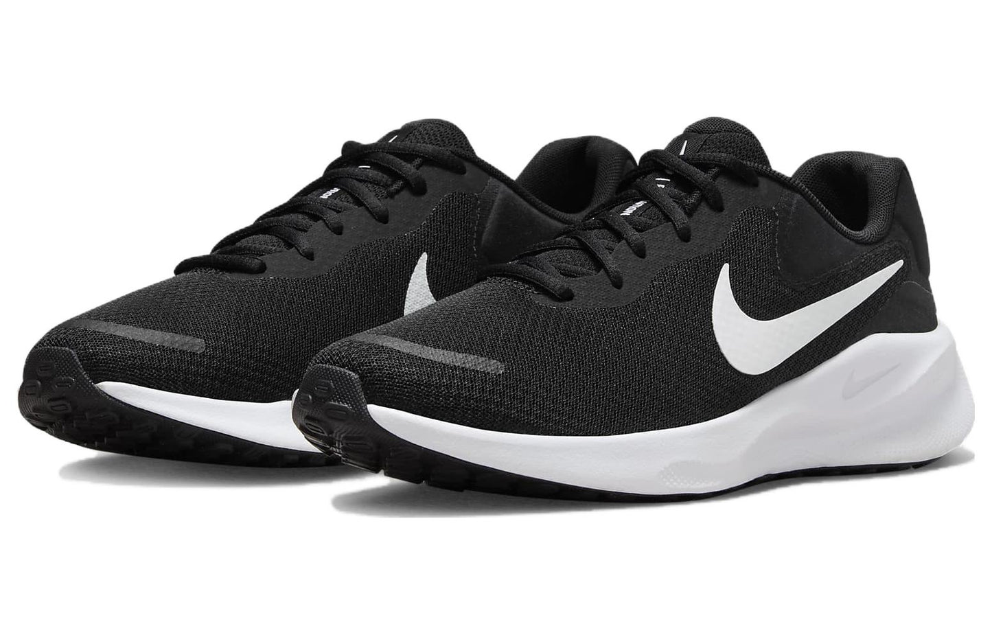 Nike Revolution 7 In Black 'Comfort Versatile Cushion Breathable Low-top Running' FB2207-001