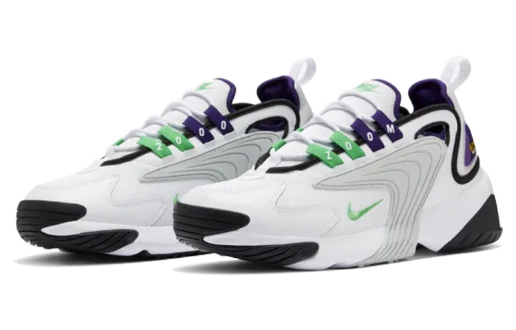 Nike Zoom 2K White Green White Court Purple CV7959-130