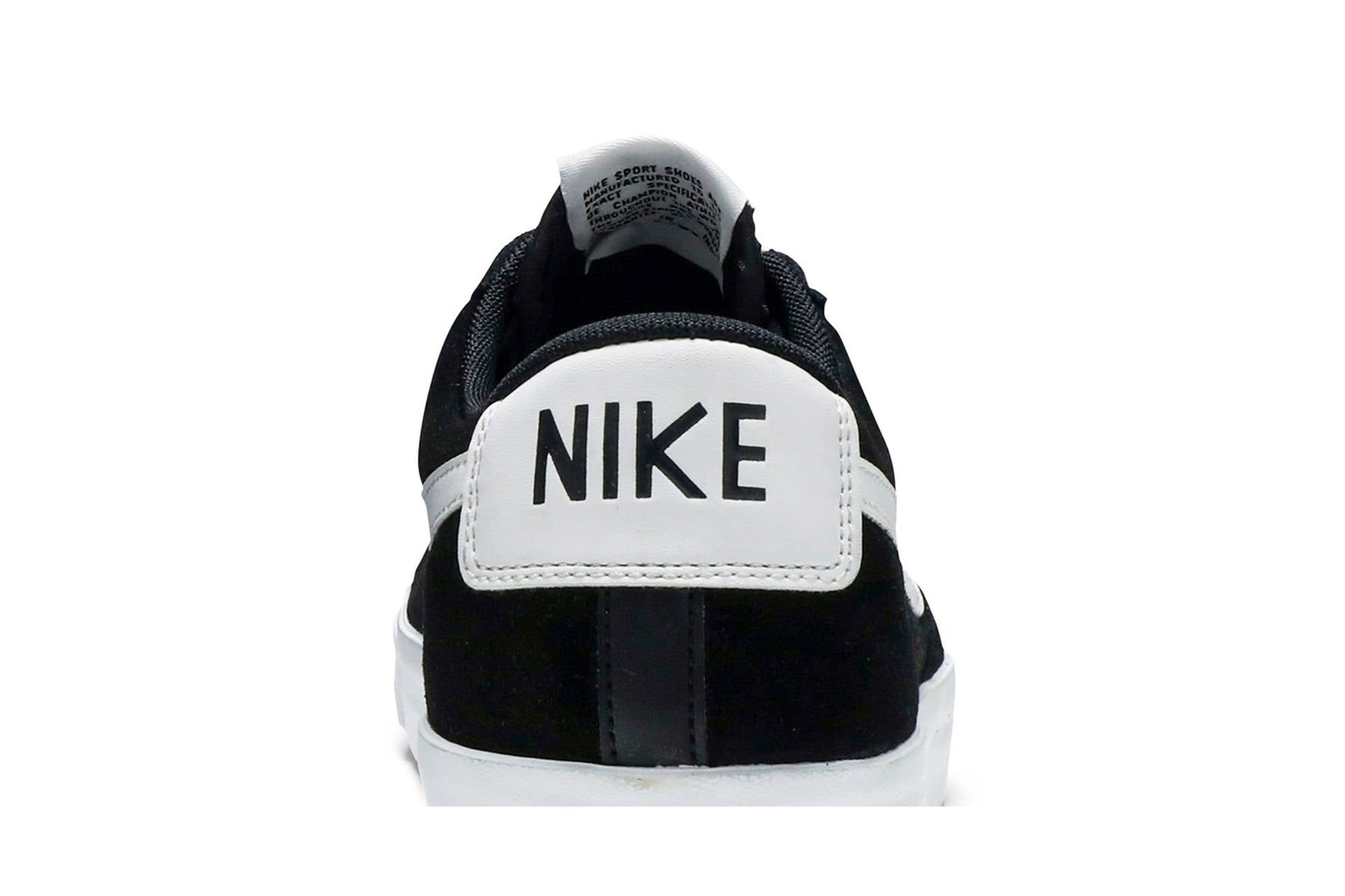 Nike Blazer Low Premium VNTG Suede 'Black' 538402-004