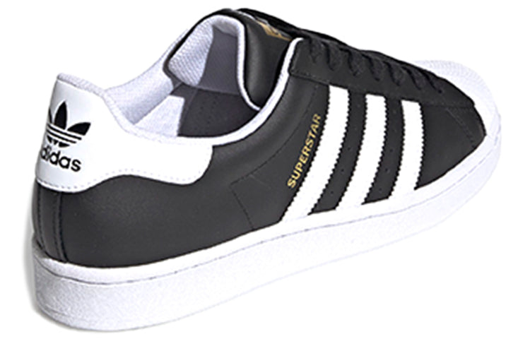 Adidas Originals Superstar Shoes 'Black White Gold' FX2331