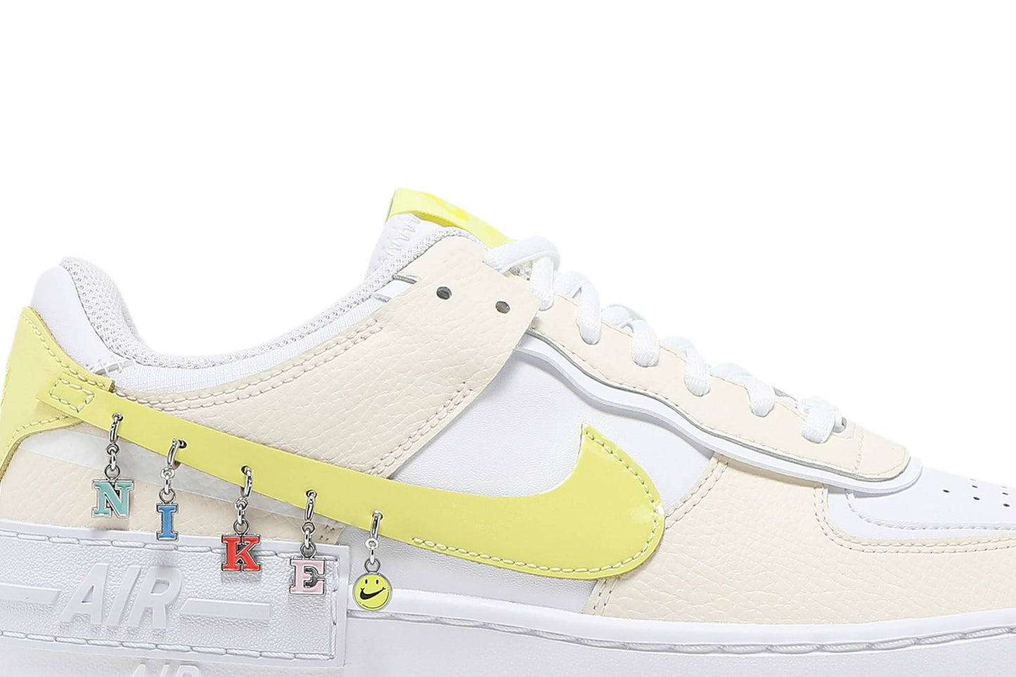 ( Women ) Nike Air Force 1 Shadow SE Pale Ivory Light Zitron DJ5197-100