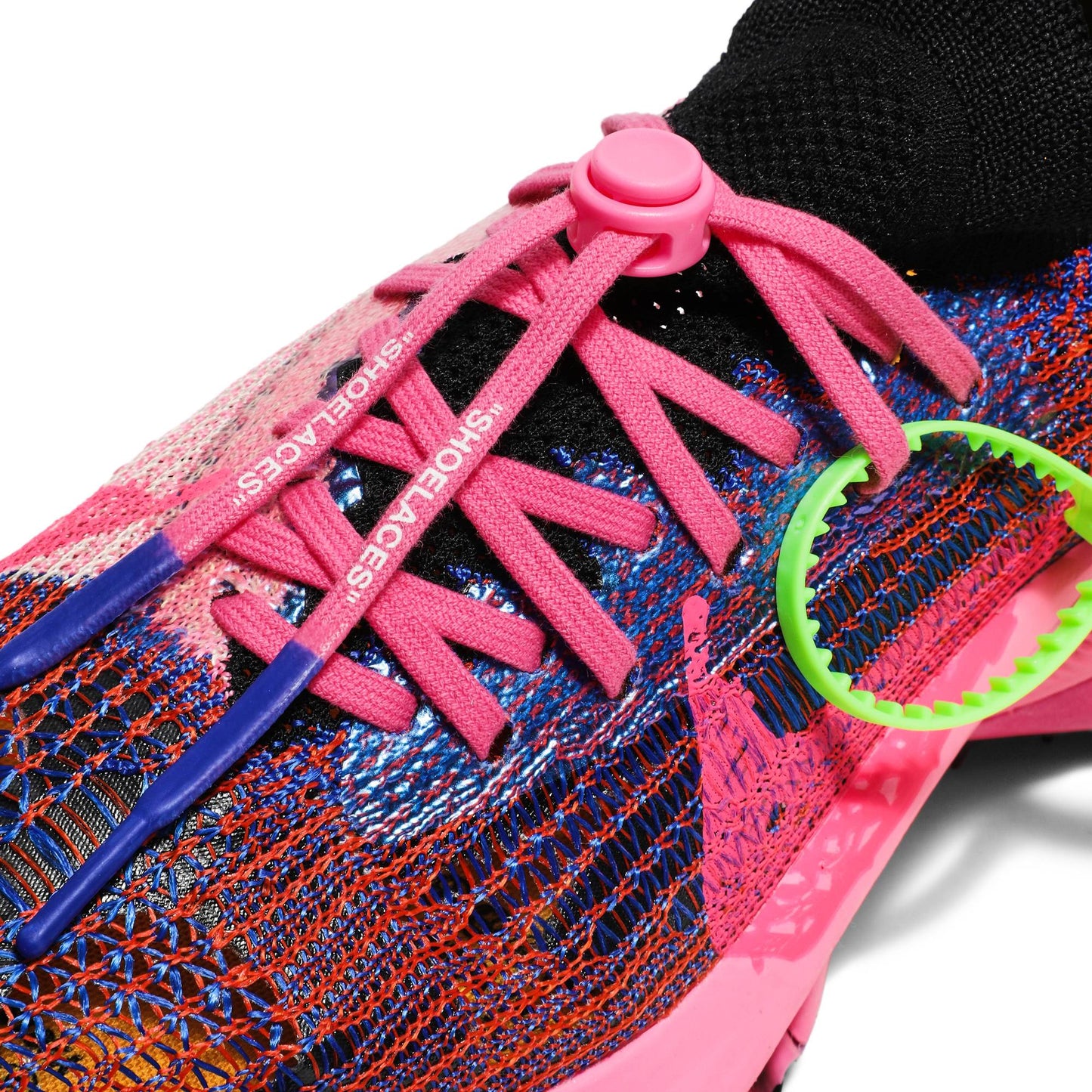 Off-White X Nike Air Zoom Turbo Next% Flyknit 'Pink Glow' CV0697-400