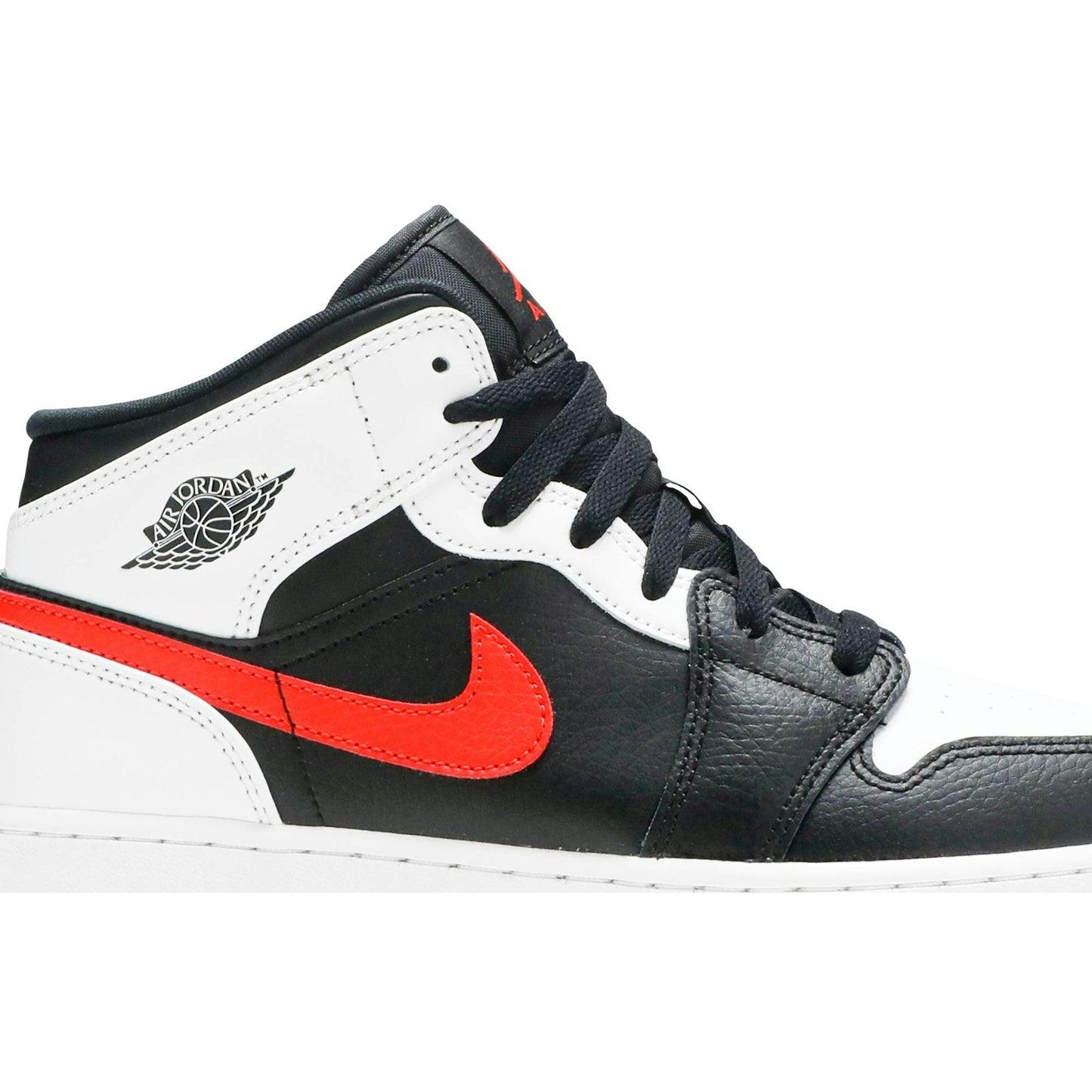 ( Grade School ) Air Jordan 1 Mid 'Chile Red' 554725-075