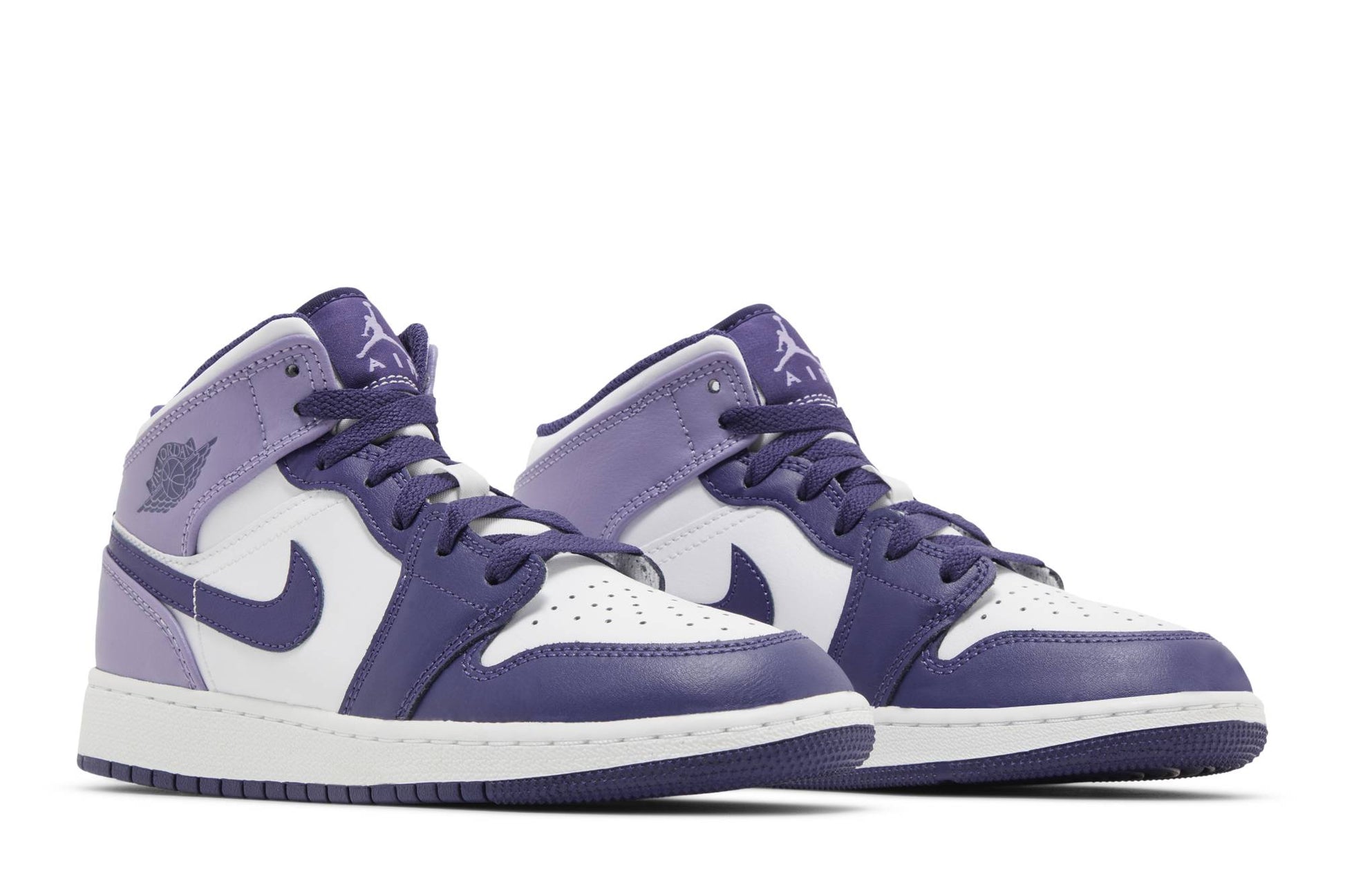 ( Grade School ) Air Jordan 1 Mid Sky J Purple DQ8423-515
