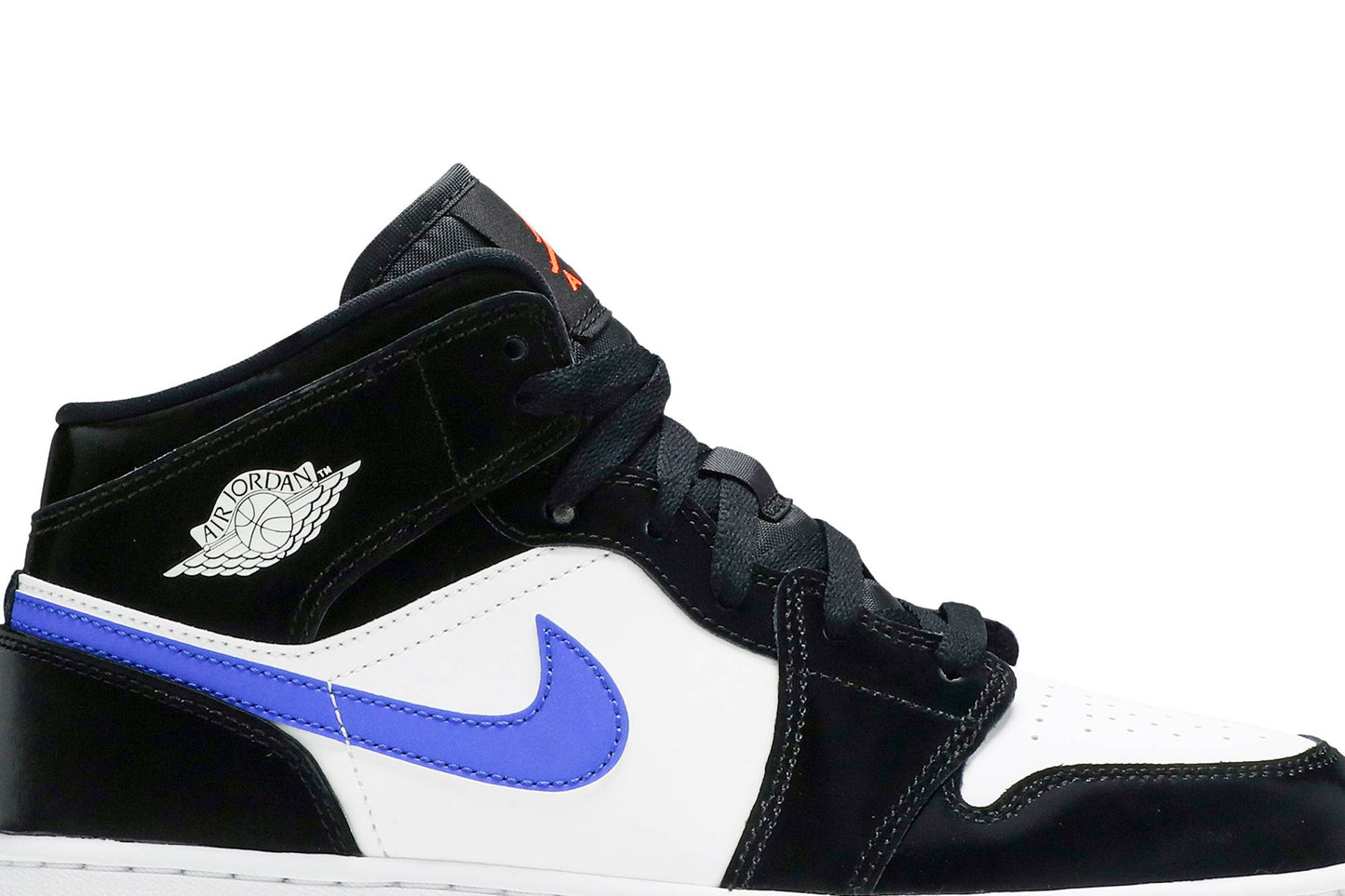 ( Grade School ) Air Jordan 1 Mid 'Black Racer Blue' 554725-084