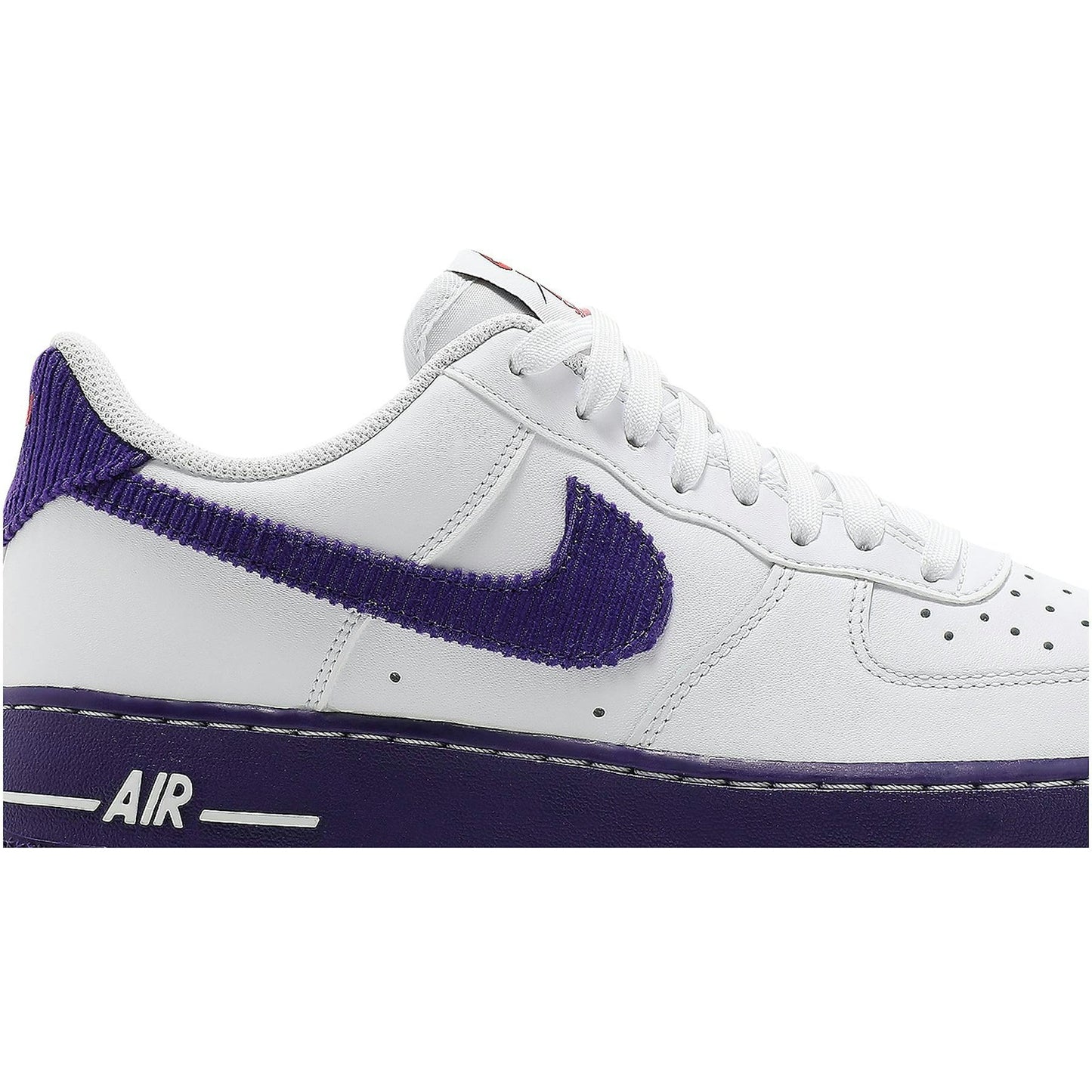 Nike Air Force 1 07 LV8 EMB White Court Purple DB0264-100