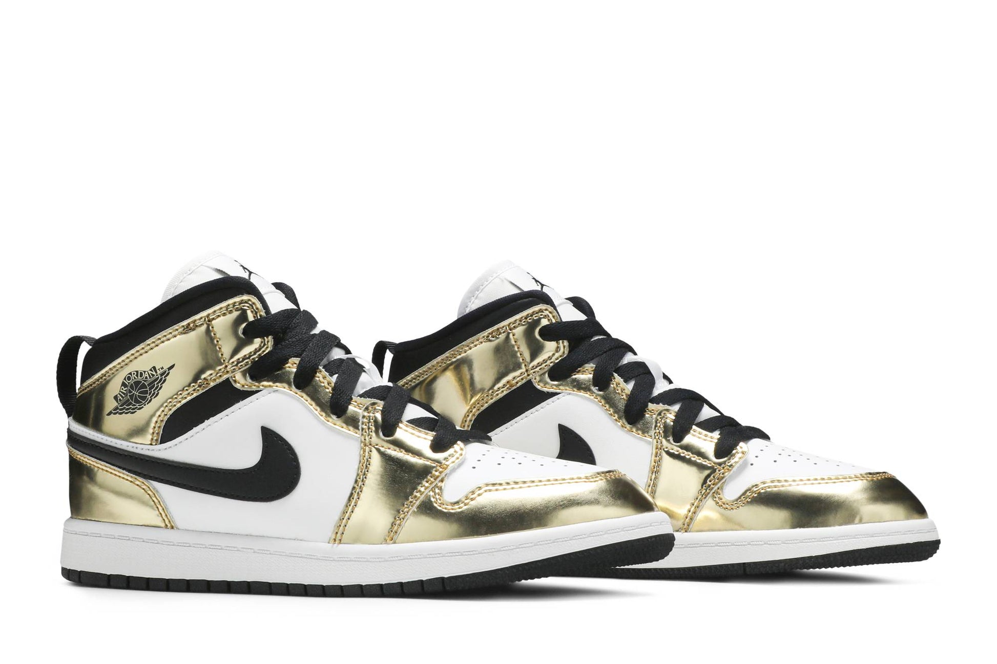 ( Grade School ) Air Jordan 1 Mid SE 'Metallic Gold' DC1420-700
