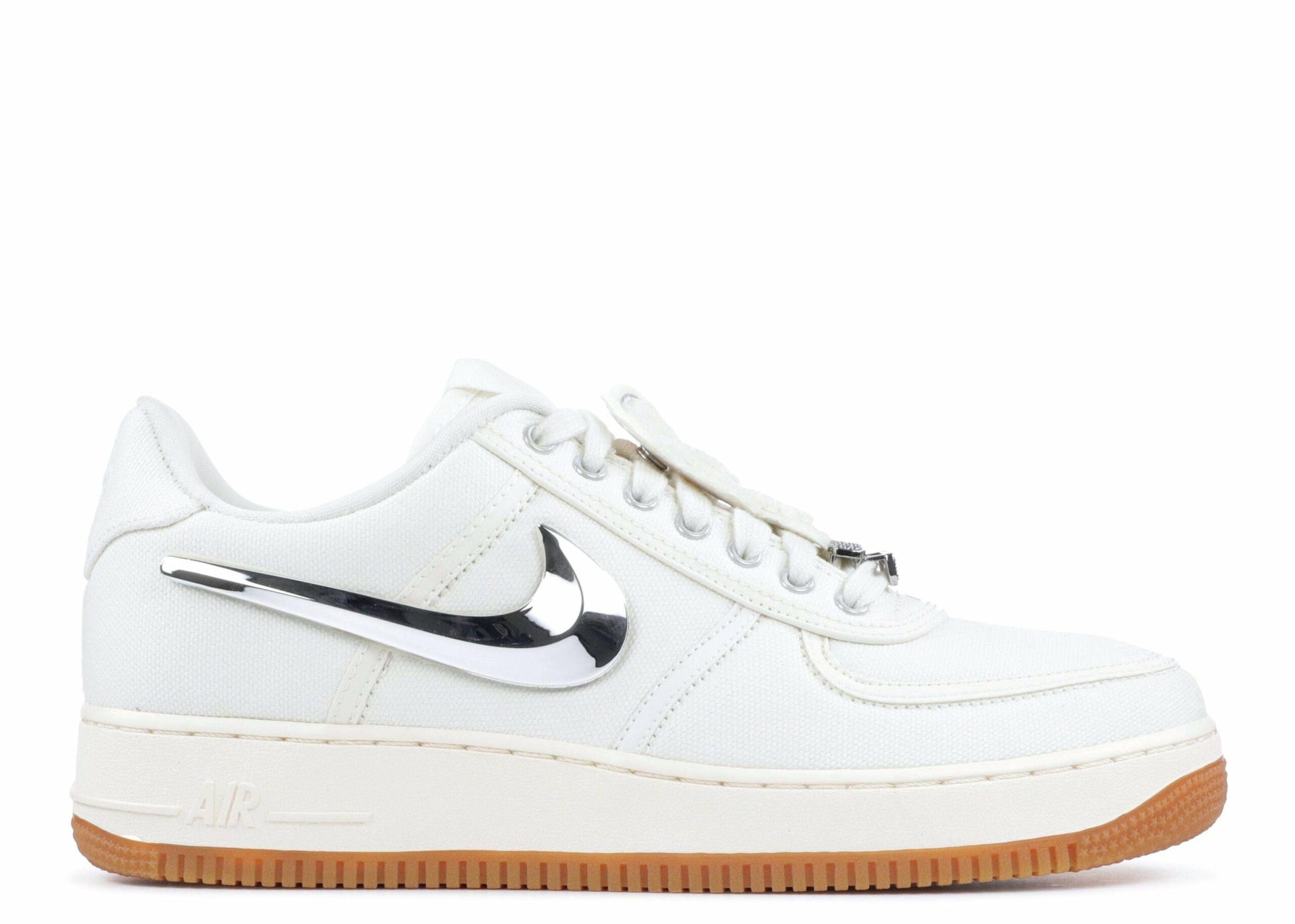 Nike Travis Scott X Air Force 1 'Sail' Revered Footwear