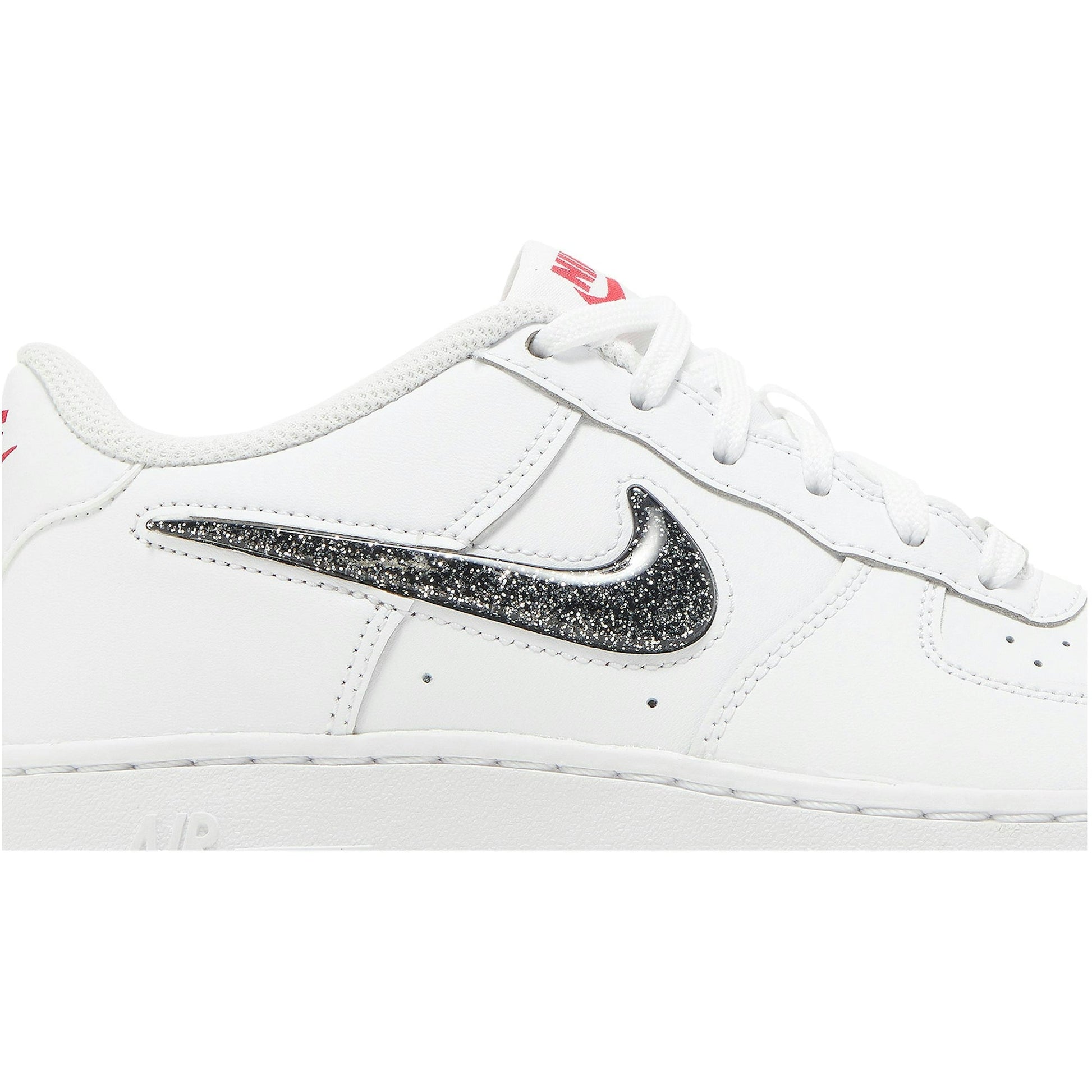 ( Grade School ) Nike Air Force 1 Low LV8 'White Metallic Silver' DC9651-100