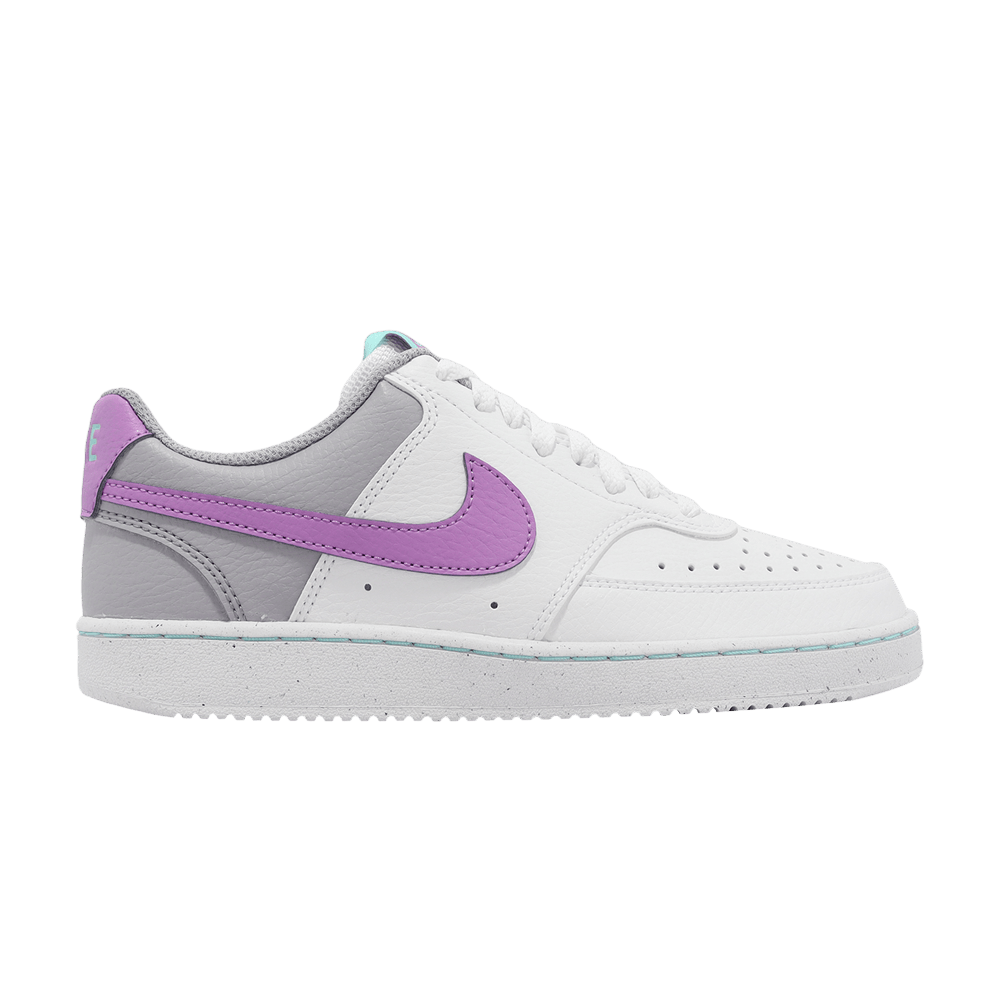 ( Women ) Nike Court Vision Low Next Nature White Rush Fuchsia FN7141-100