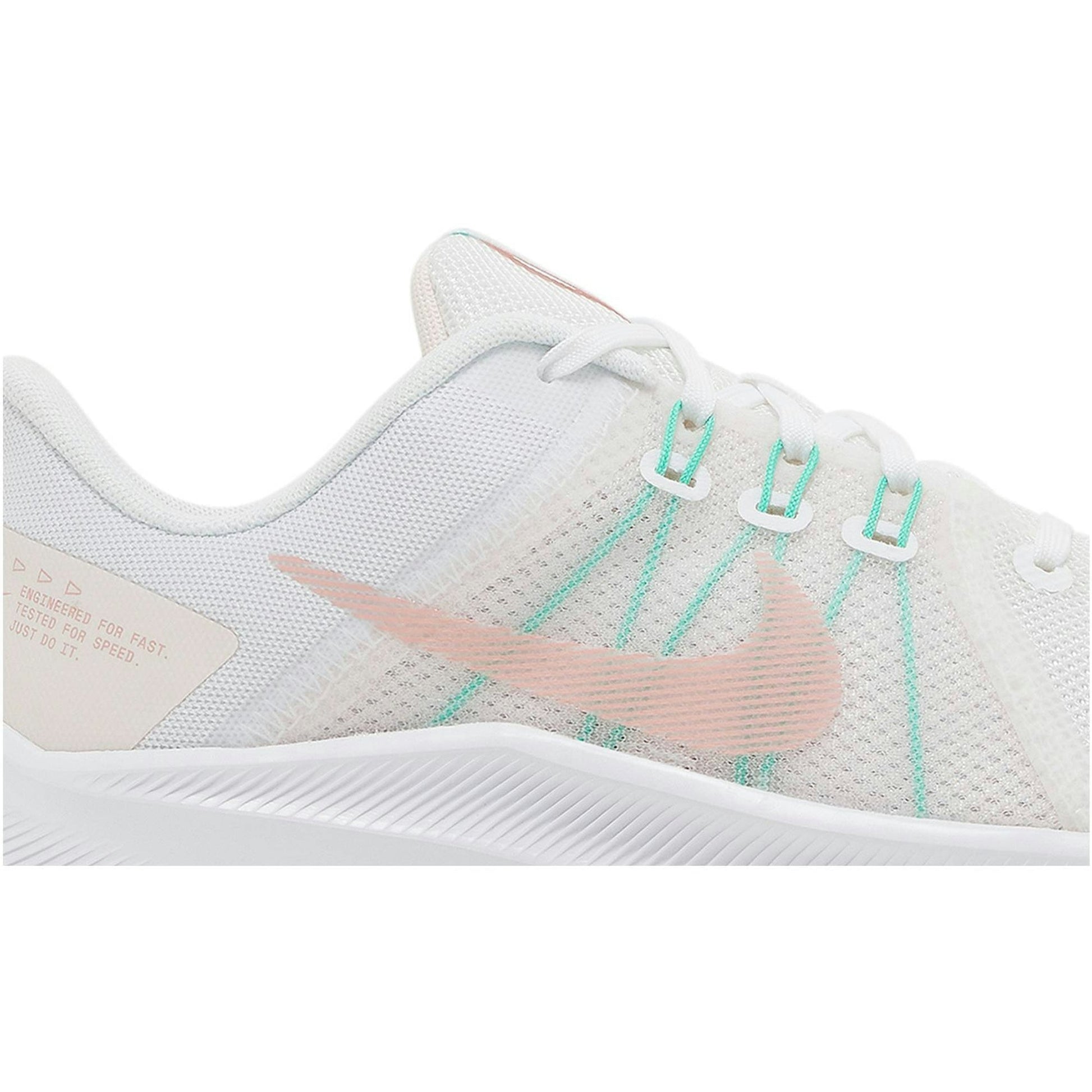 ( Women ) Nike Quest 4 'White Pink' DA1106-105