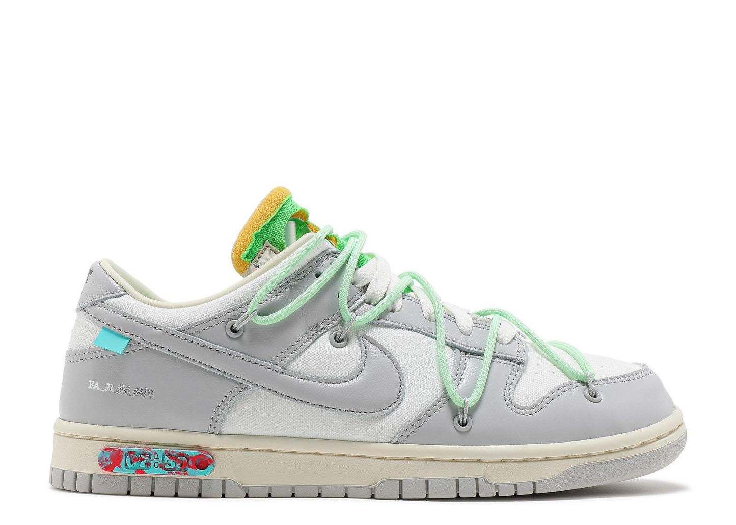 Nike Off-White X Dunk Low 'Lot 07 Of 50' Revered Footwear