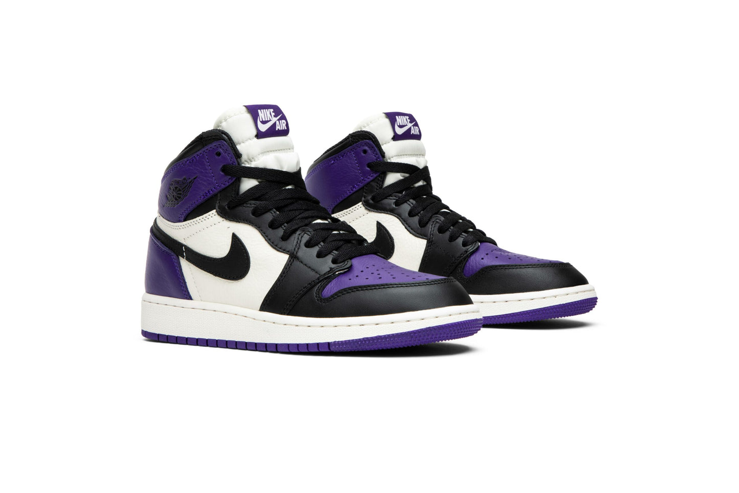 ( Grade School ) Air Jordan 1 Retro High OG 'Court Purple' 575441-501
