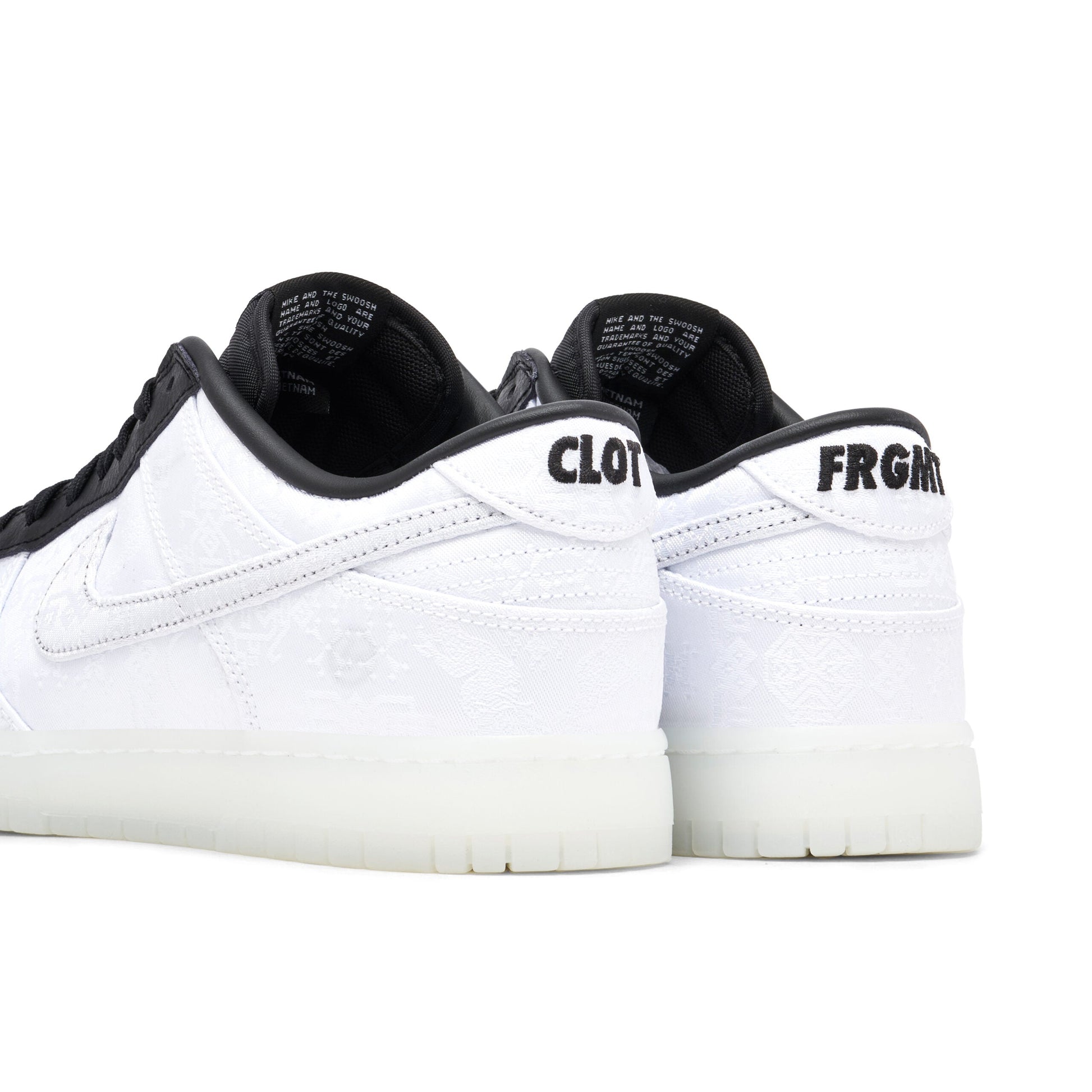 Nike Dunk Low X CLOT X Fragment Black White