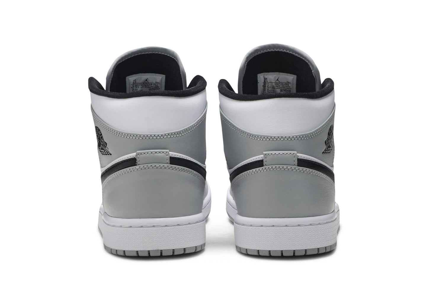 Air Jordan 1 Mid 'Light Smoke Grey' 554724-092