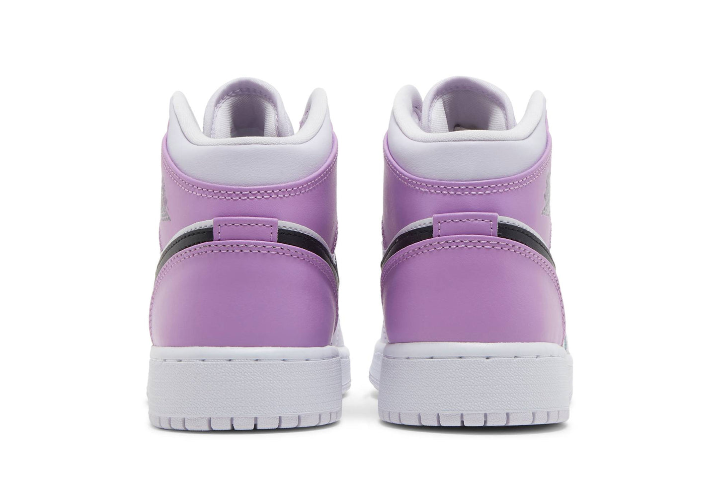 ( Grade School ) Air Jordan 1 Mid Barely Grape DQ8423-501