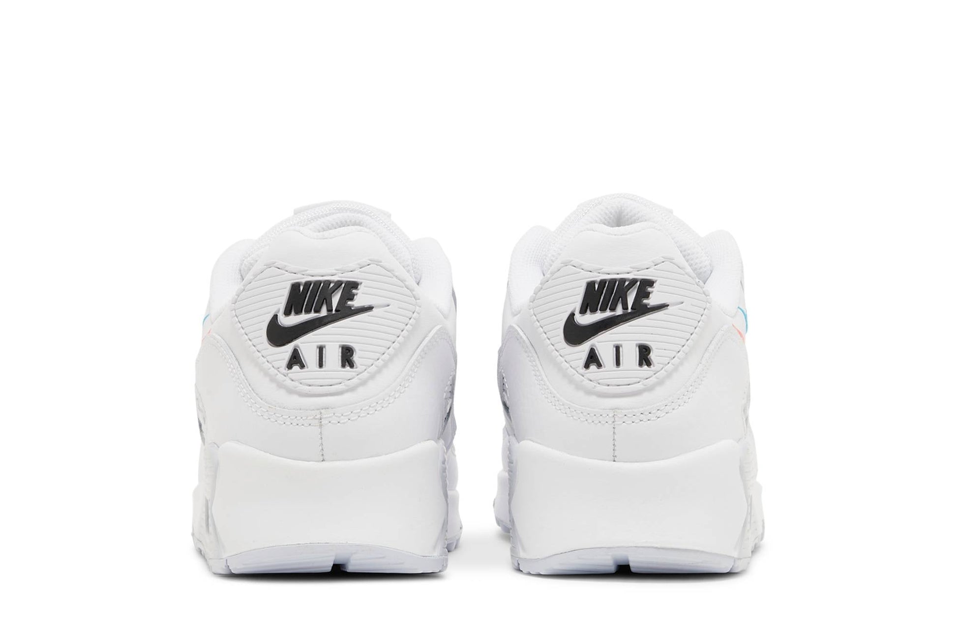 Nike Air Max 90 'Multi Swoosh – White Bright Crimson' FJ4223-100