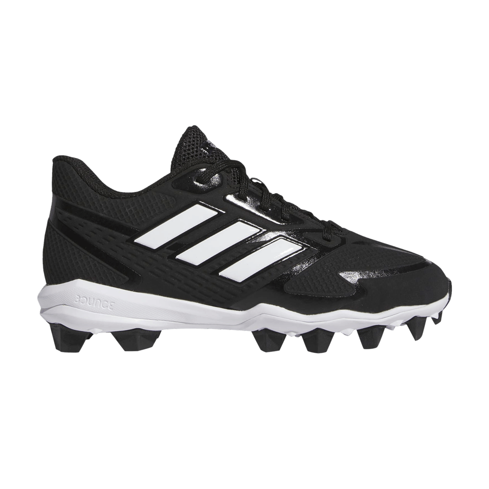 ( Youth ) Adidas Icon 8 MD J Black White IG7201