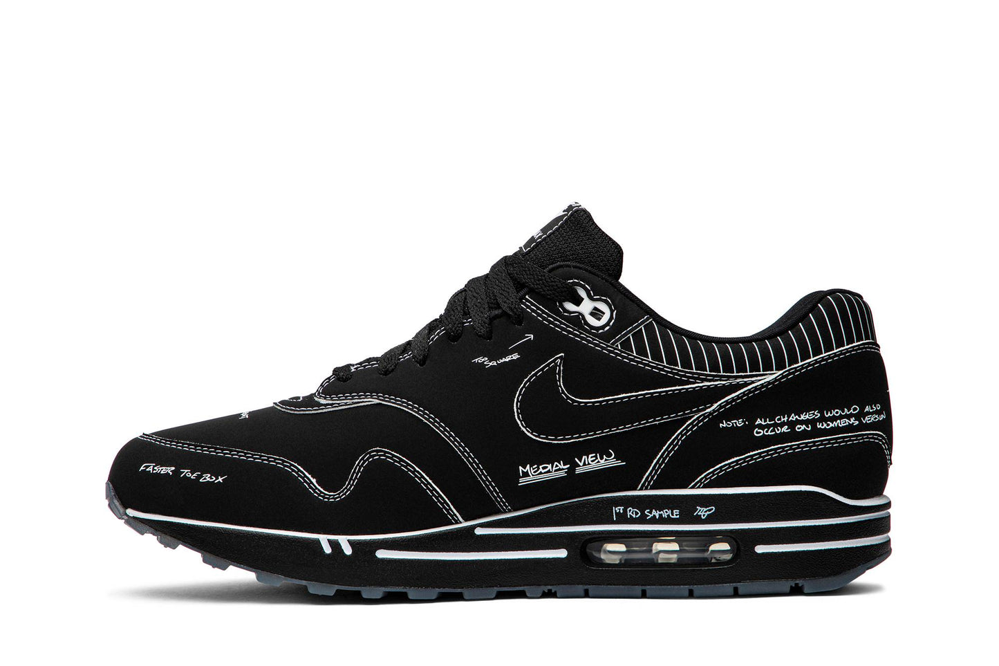 Nike Air Max 1 'Tinker Sketch To Shelf – Black Schematic' CJ4286-001