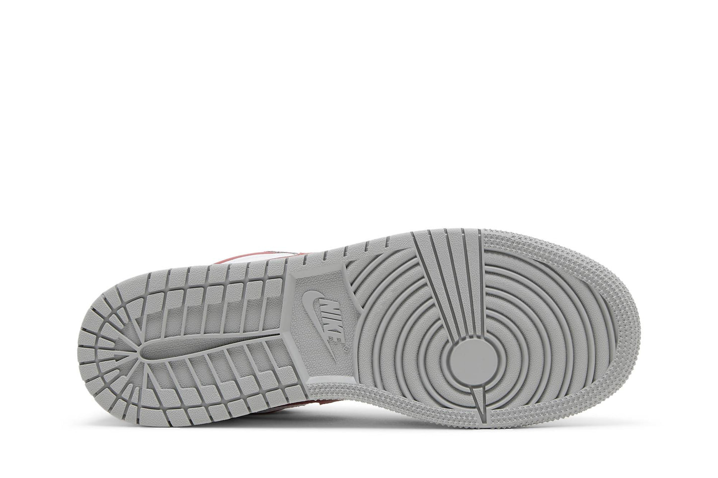 ( Grade School ) Air Jordan 1 Low SE 'Light Smoke Grey Gym Red' DM0589-016