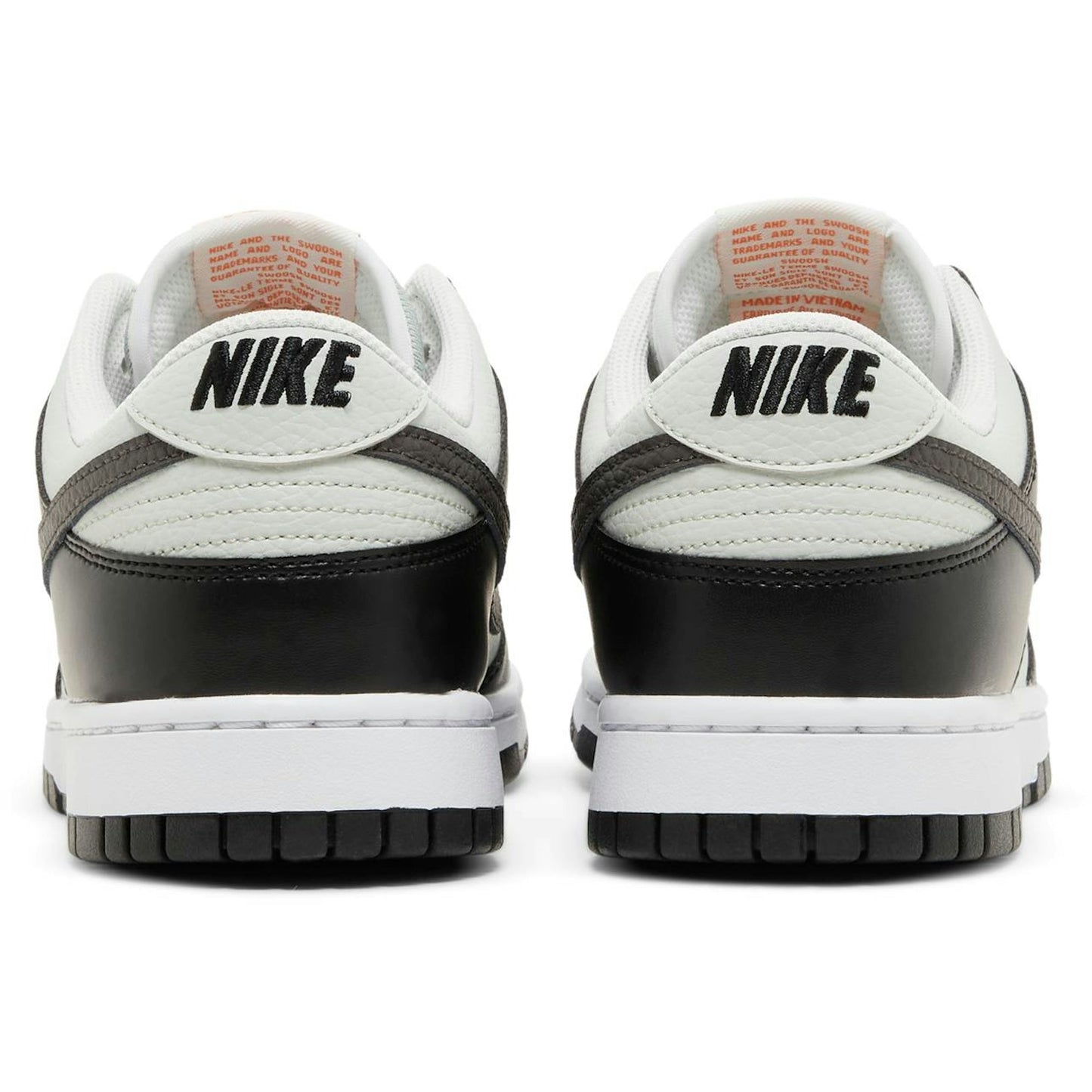 Nike Dunk Low 'Grey Black Orange Mini Swoosh' FN7808-001