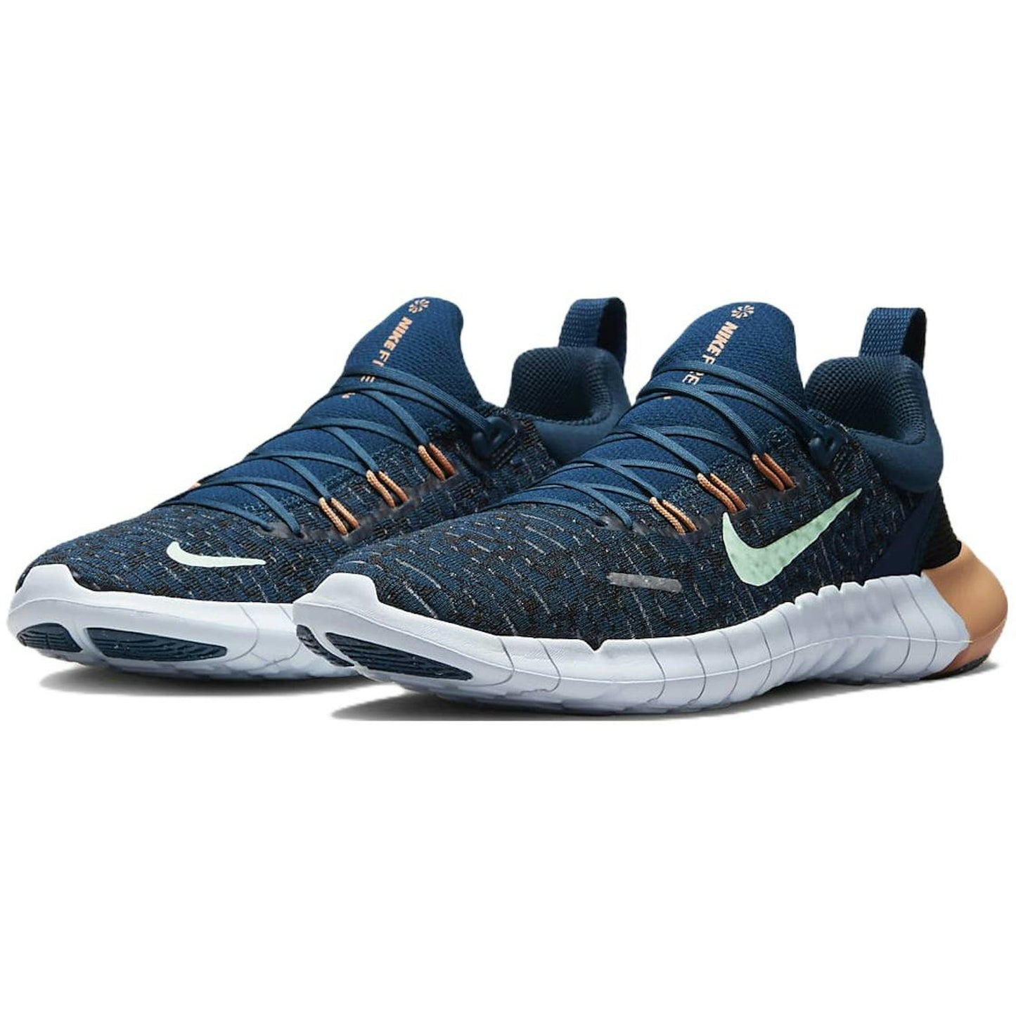 ( Women ) Nike Free RN 5.0 'Blue White Gold' CZ1891-402