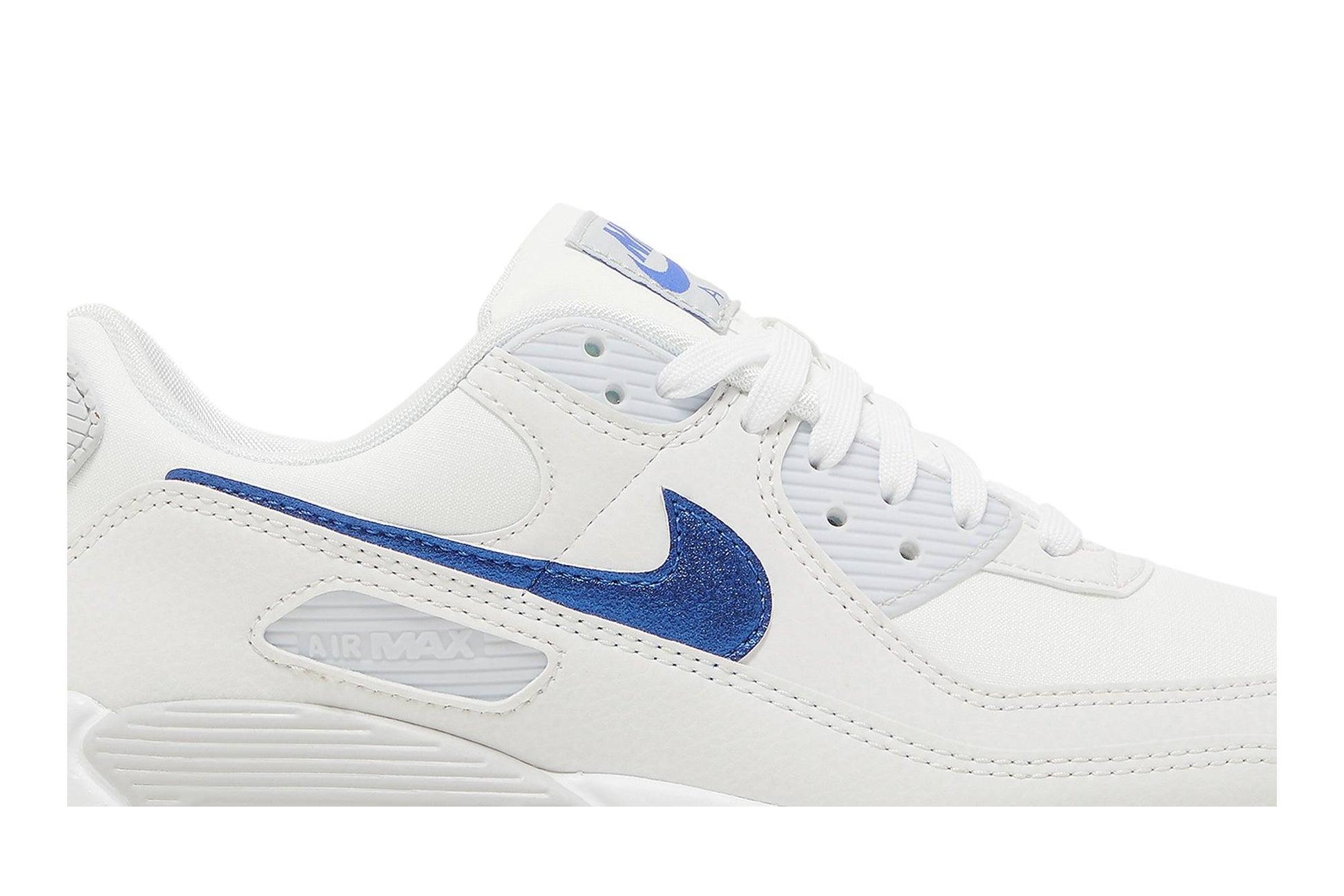 ( Women ) Nike Air Max 90 'White Metallic Blue' DX0115-100