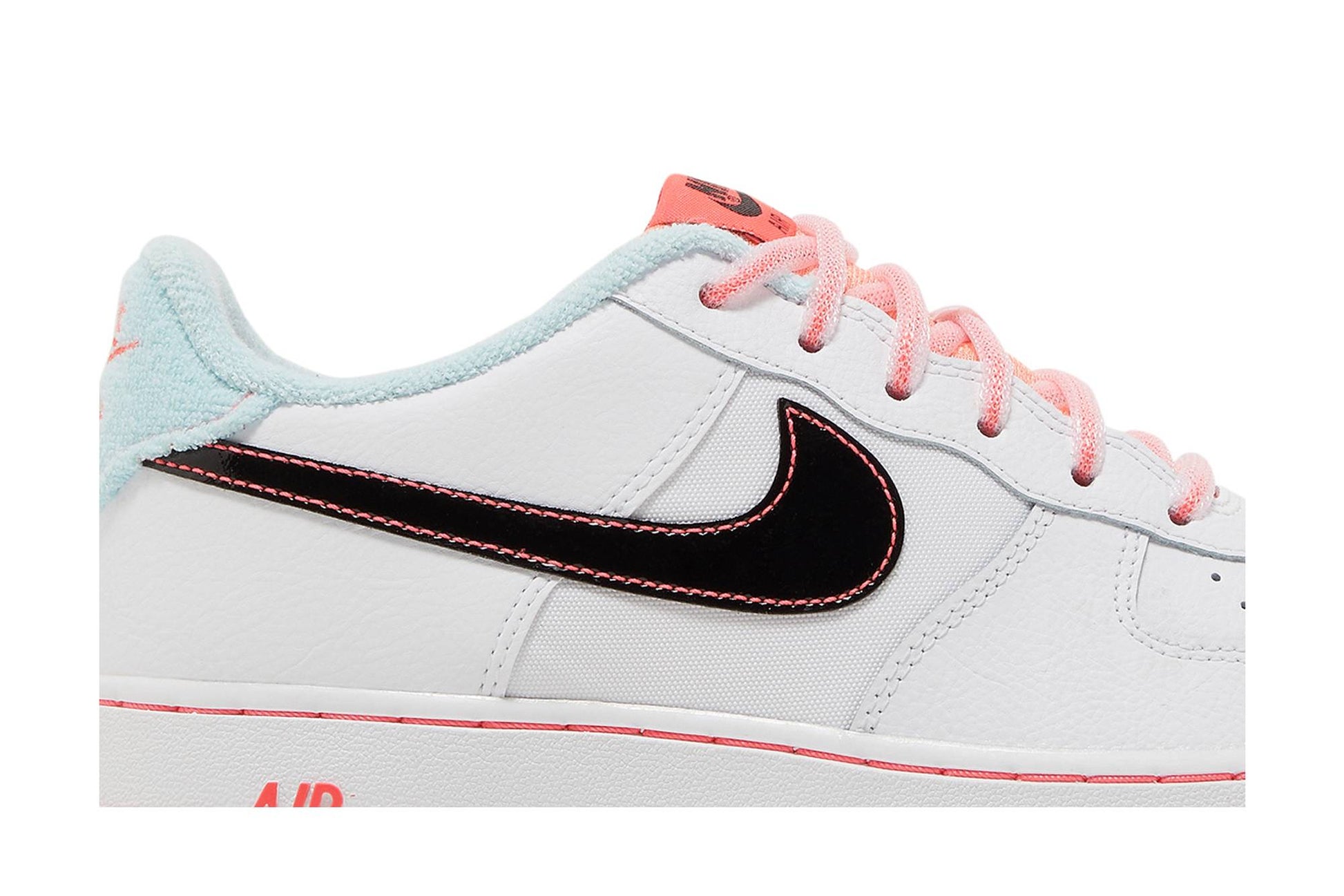( Youth ) Nike Air Force 1 07 LV8 GS White Atomic Pink DD7709-100
