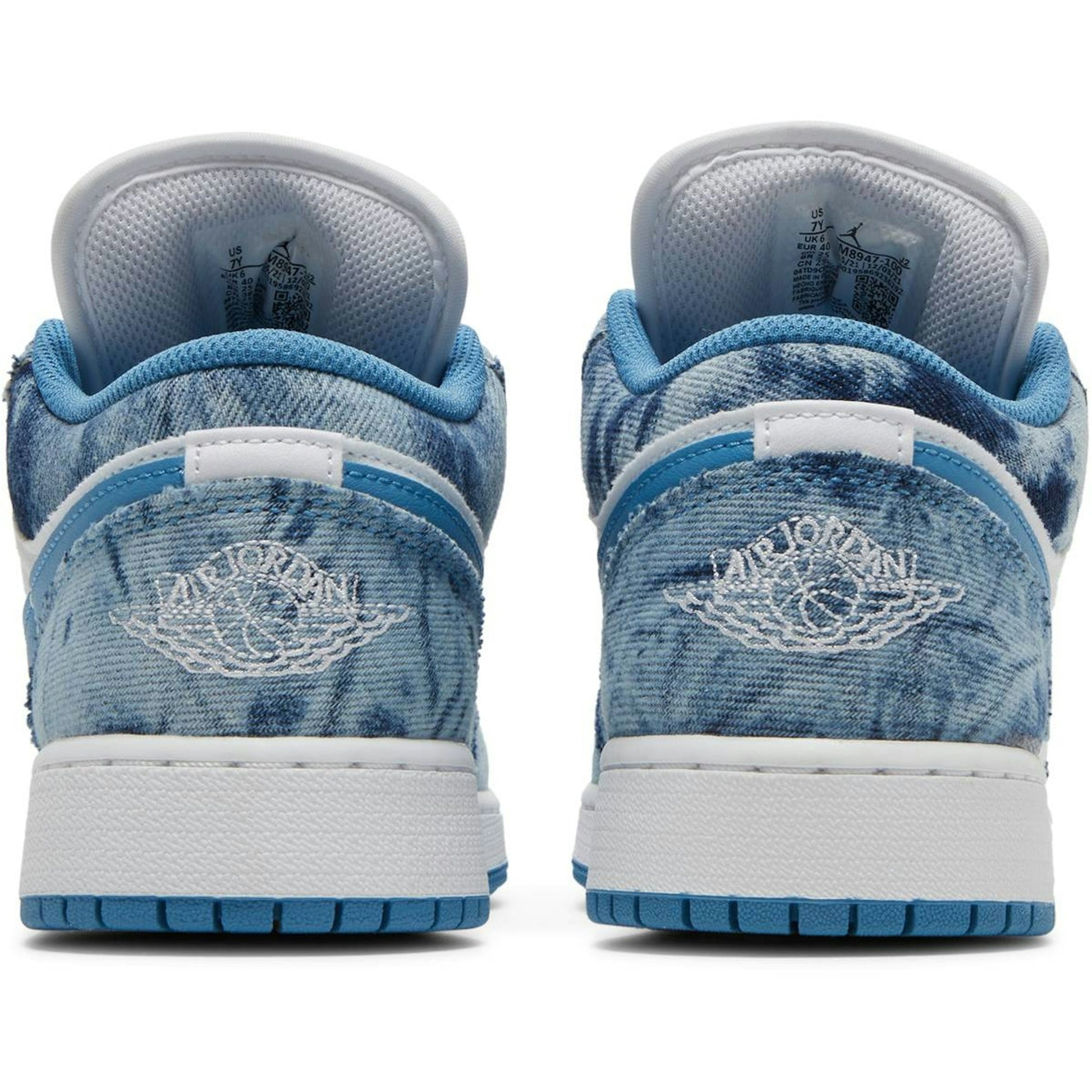 ( Grade School ) Air Jordan 1 Low 'Washed Denim' DM8947-100