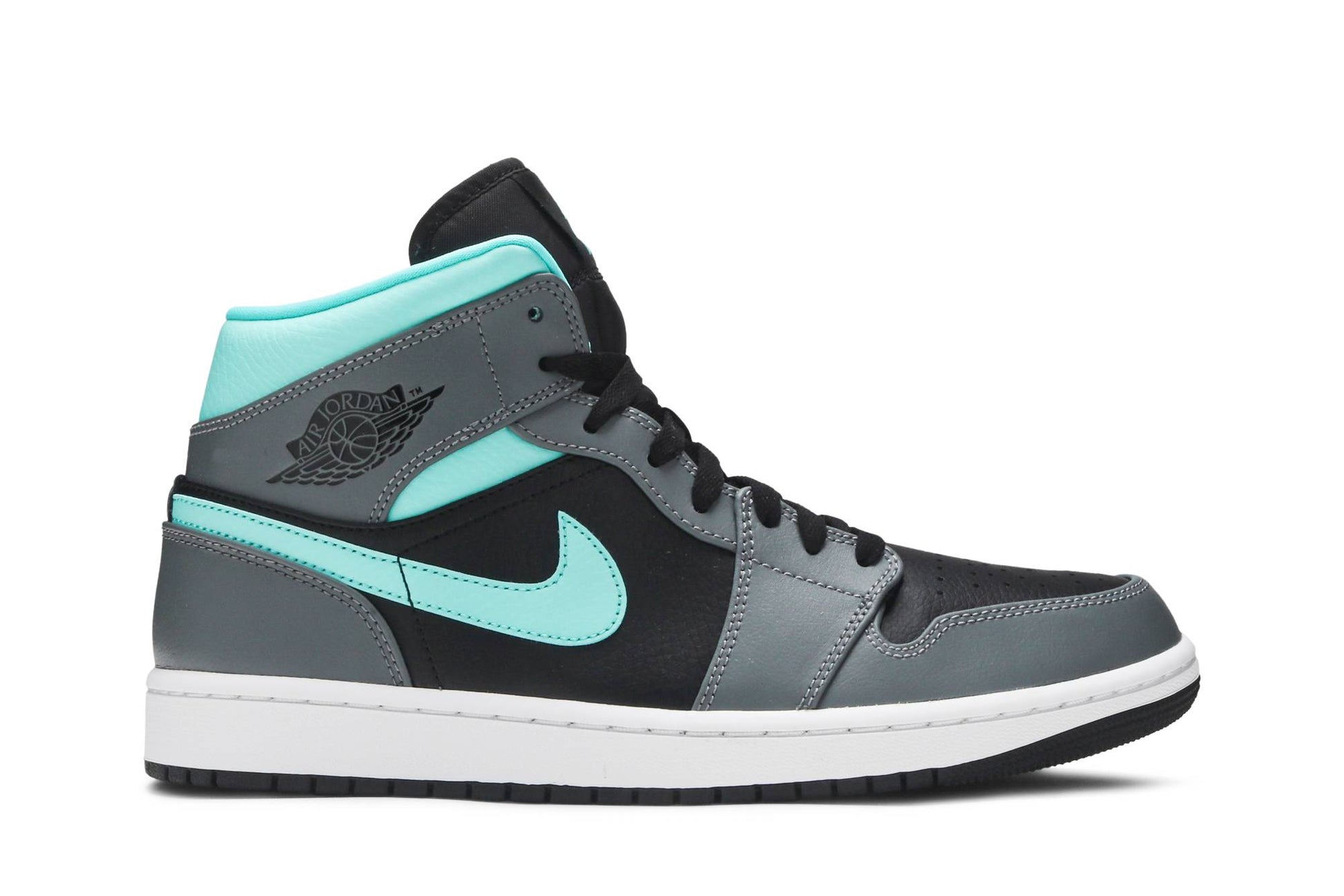 Air Jordan 1 Mid 'Grey Aqua' 554724-063
