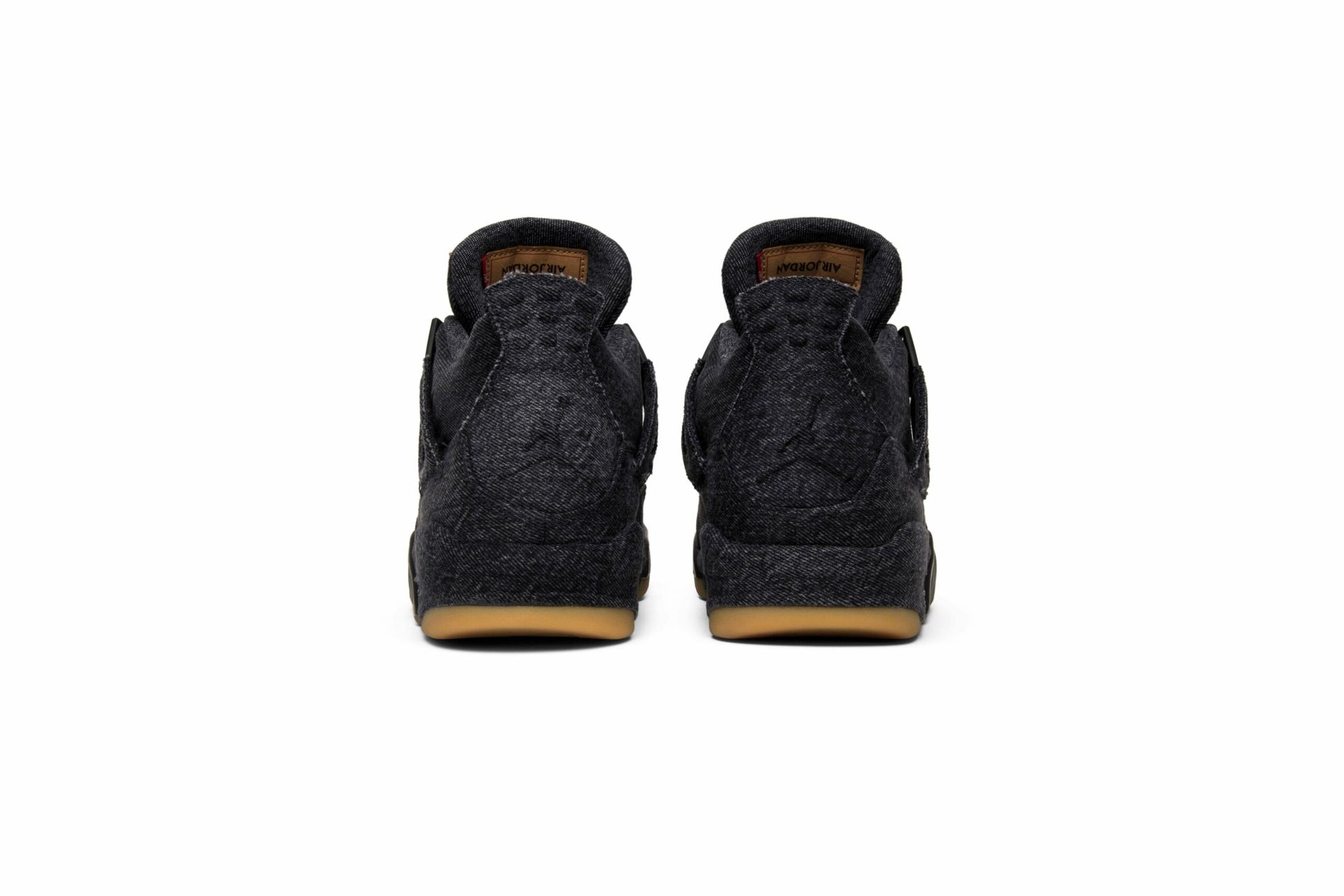 Levis X Air Jordan 4 Retro Black Denim ( Blank Tag ) AO2571-001