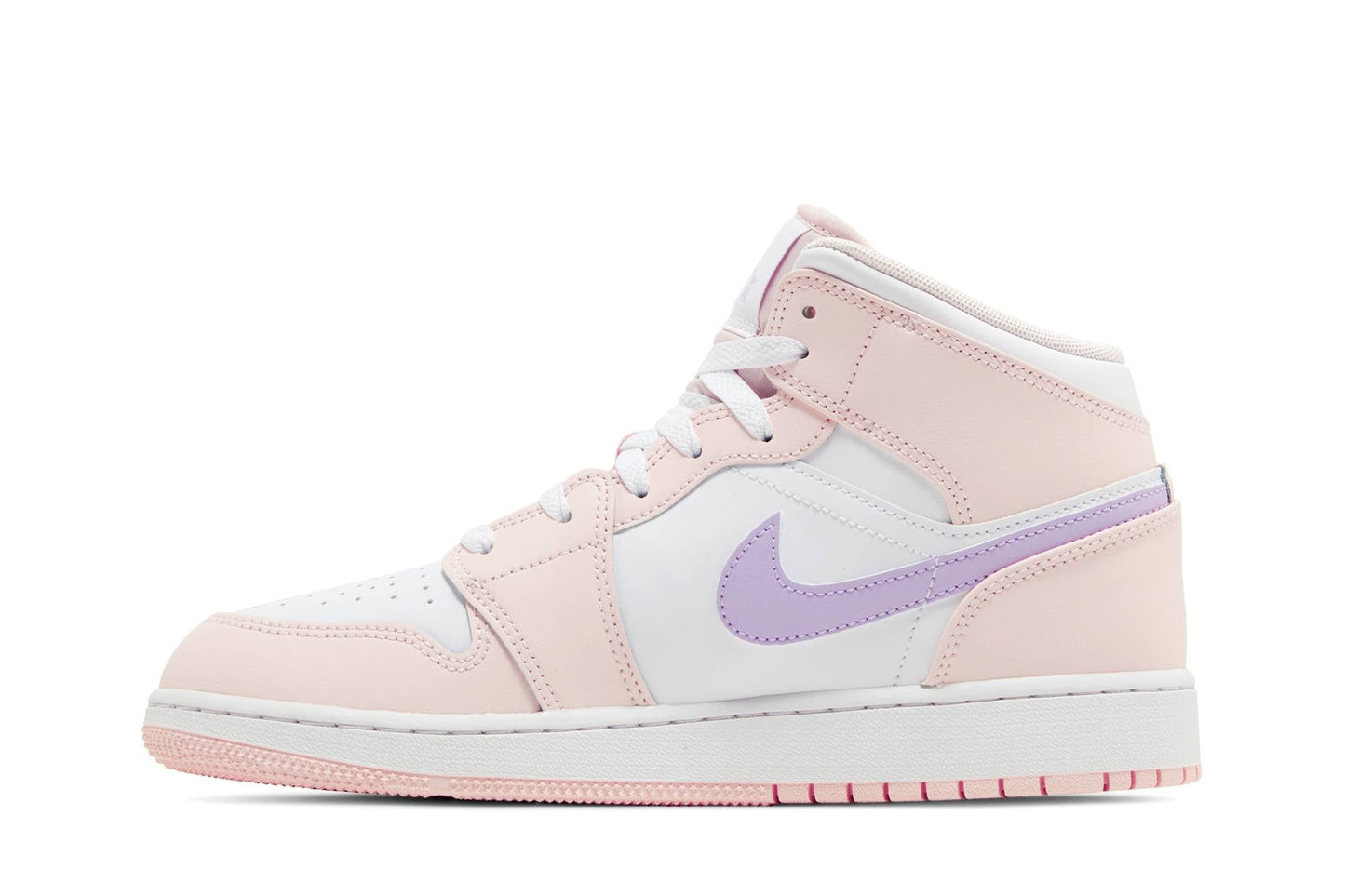 ( Youth ) Air Jordan 1 Mid Pink Wash FD8780-601