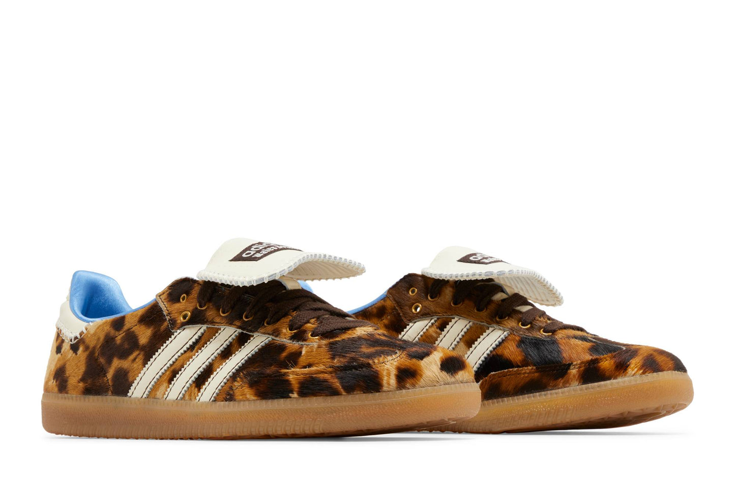 Wales Bonner X Adidas Samba Leopard Pony IE0578