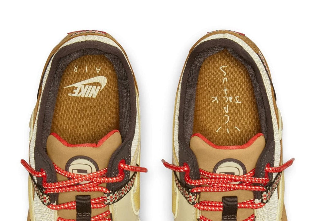 Nike Air Max 1 X Travis Scott Cactus Jack Wheat Lemon Drop