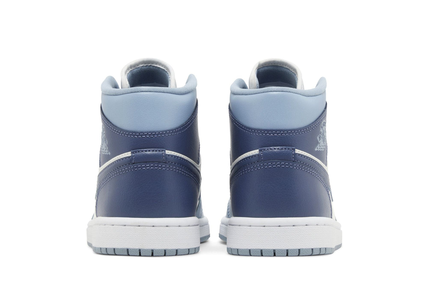 ( Women ) Air Jordan 1 Mid 'Sail Diffused Blue' BQ6472-140