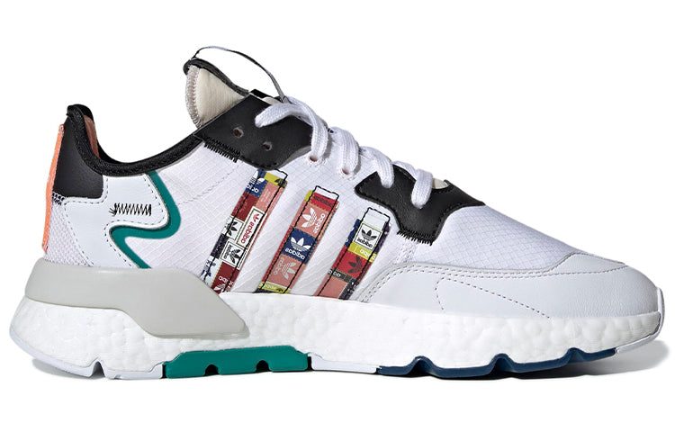 Adidas Originals Nite Jogger Boost 'Grey Black Green' FX3811