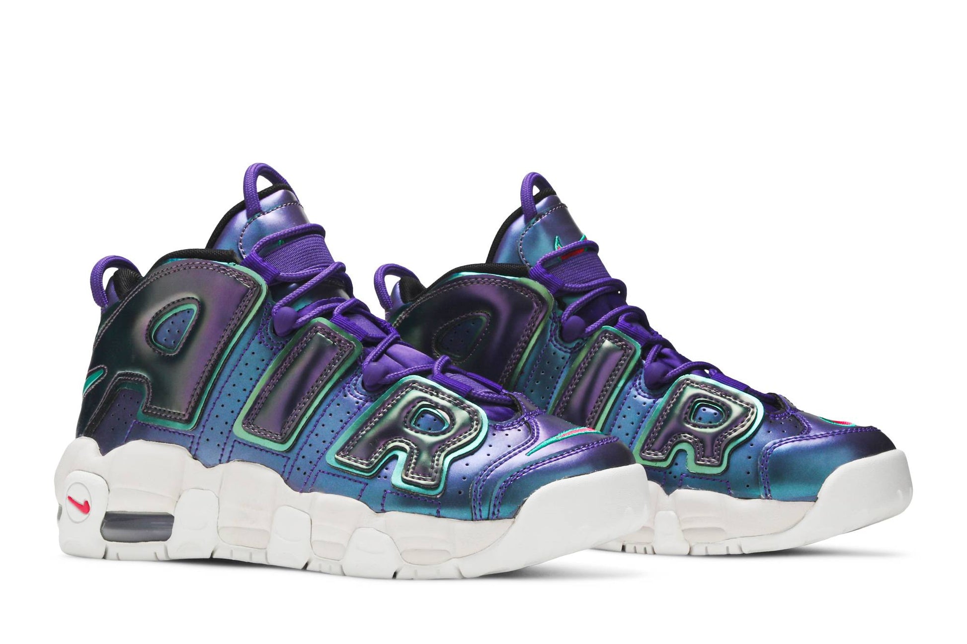 ( Grade School ) Nike Air More Uptempo Iridescent Purple 922845-500
