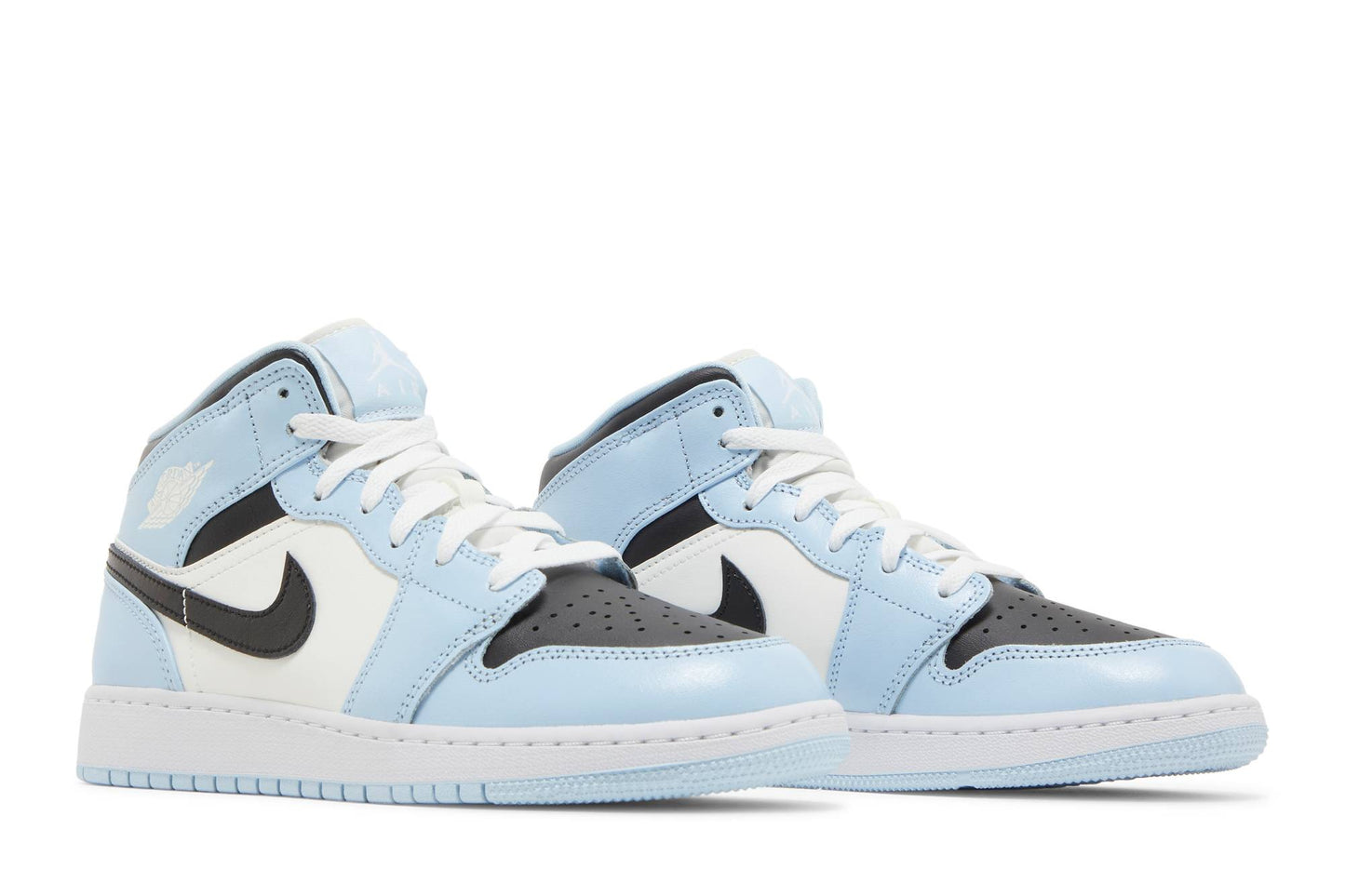( Grade School ) Air Jordan 1 Mid 'Ice Blue' 555112-401