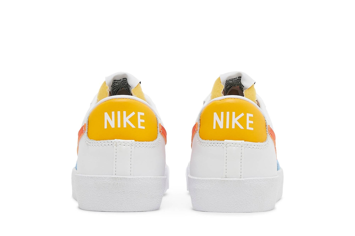 ( Women ) Nike Blazer Low '77 'White Orange' DC4769-105