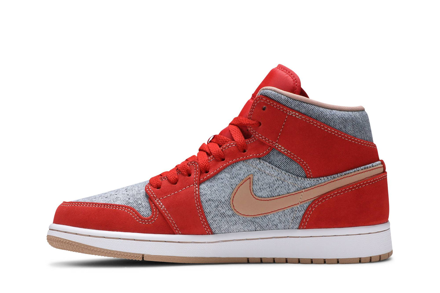 Air Jordan 1 Mid 'Denim Red' DM4352-600