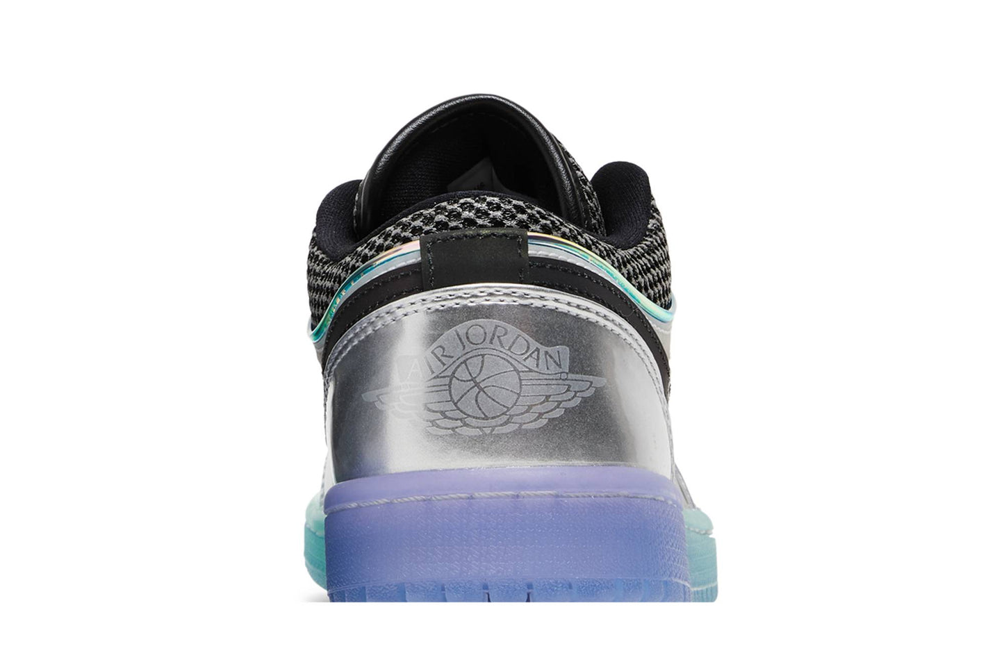 ( Women ) Air Jordan 1 Low SE 'Metallic Silver Gradient' DJ5199-109