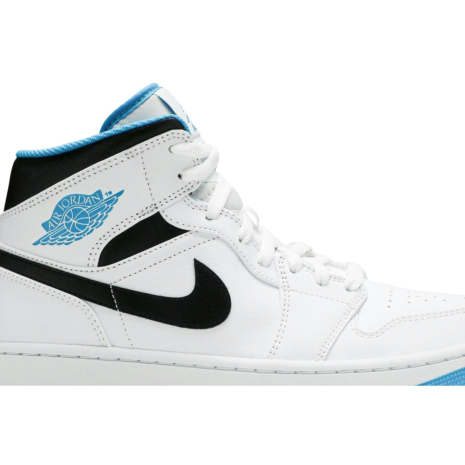 Air Jordan 1 Mid Laser Blue 554724-141
