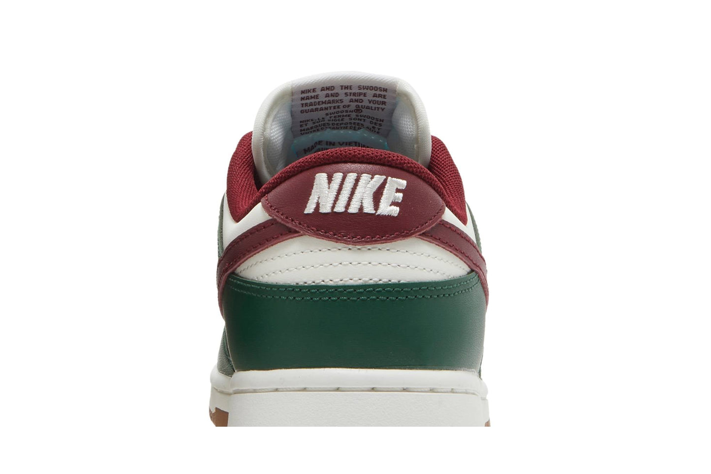 Nike Dunk Low Gorge Green Team Red FB7160-161